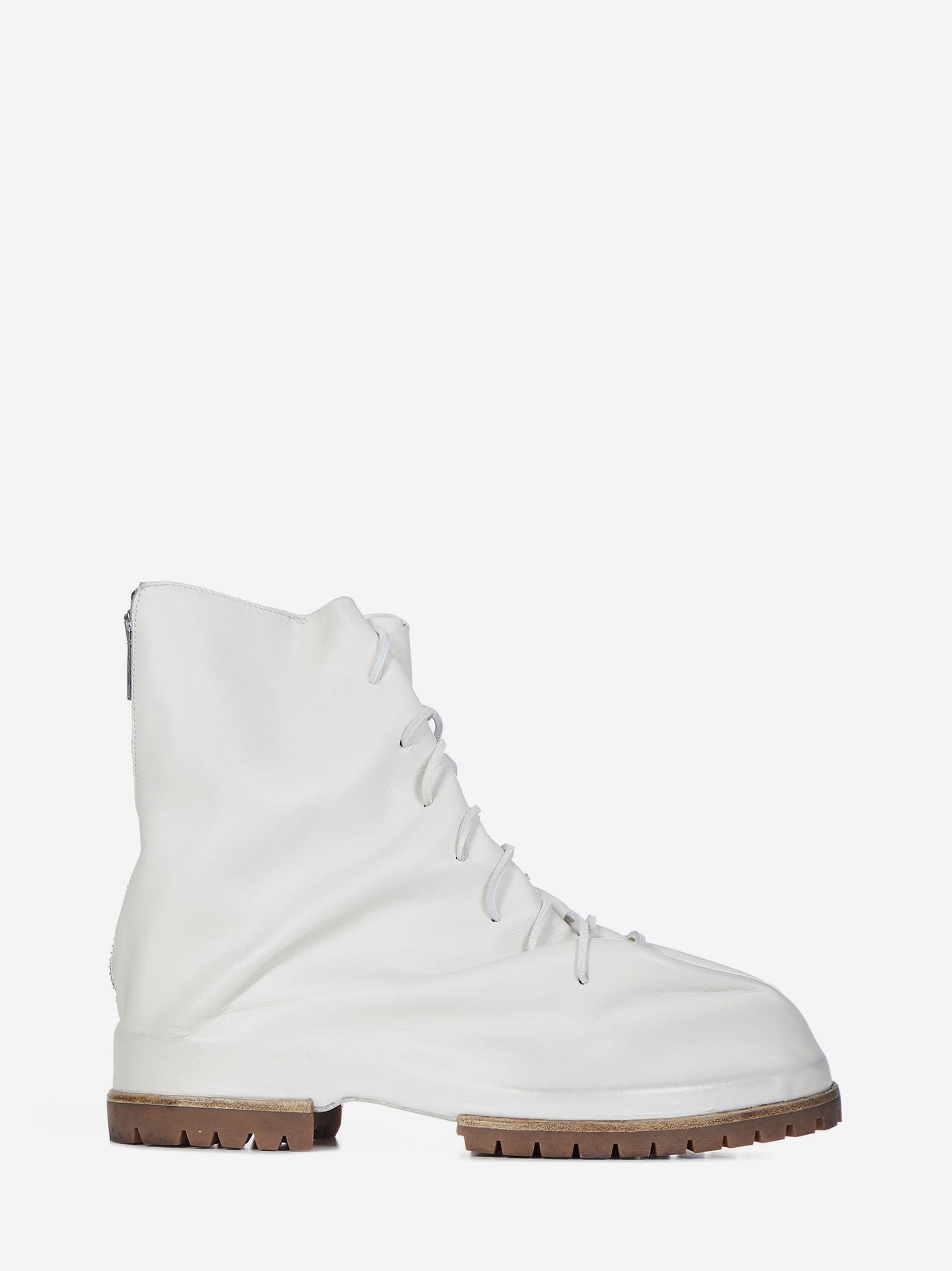 Fourtwofour On Fairfax Boots In White