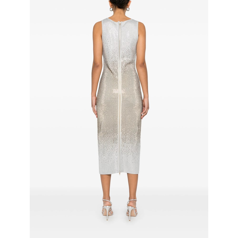 Retroféte Dress In Gray