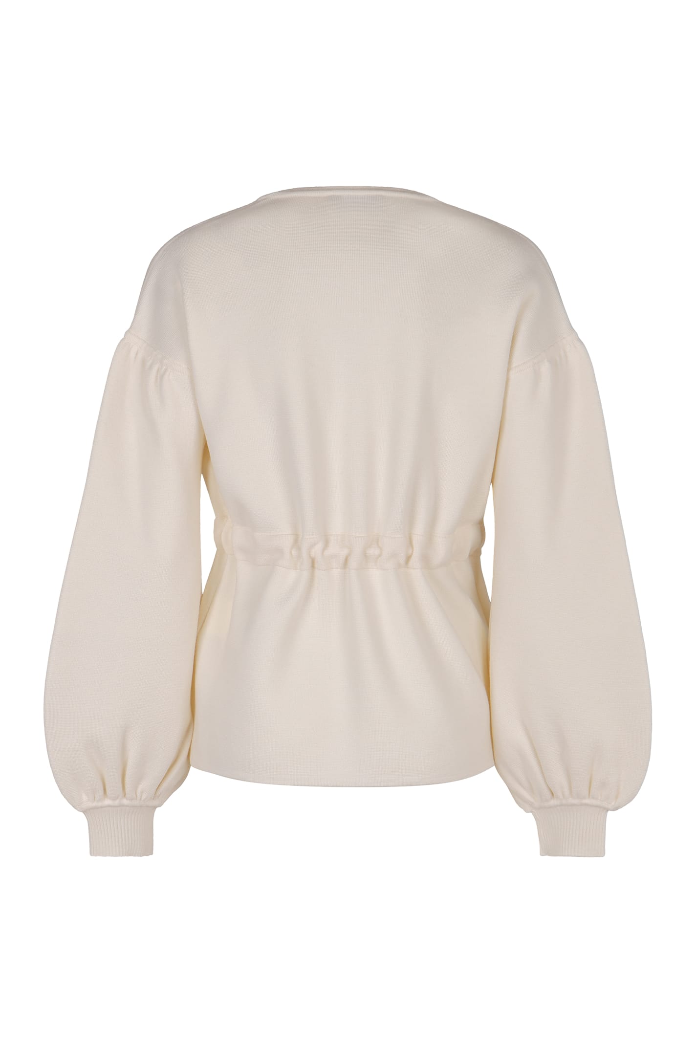 Shop Max Mara Tiberio Wool Cardigan In White