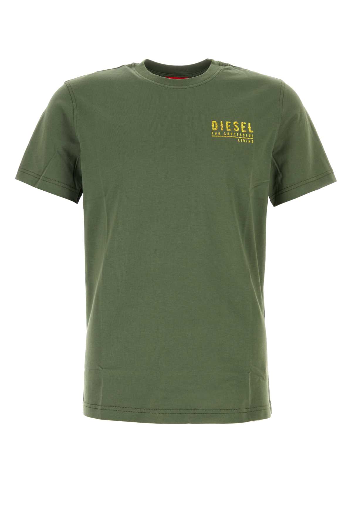 Dark Green Cotton T-diegor T-shirt