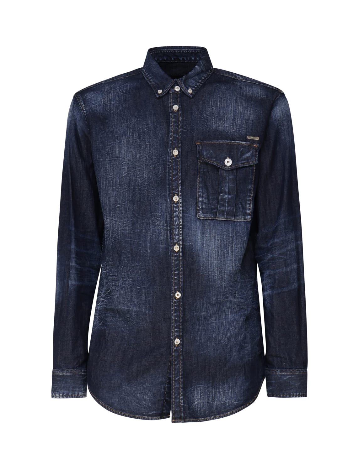 DSQUARED2 DSQUARED2 DENIM SHIRT WITH LOGO
