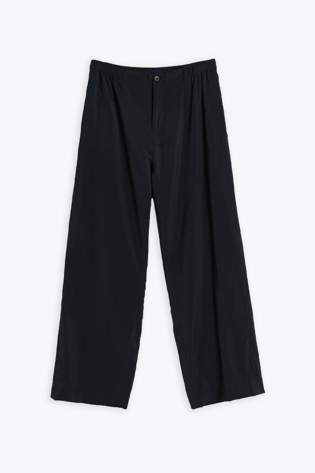 Shop Our Legacy Luft Trouser Black Liquid Viscose Drawstring Pant - Luft Trouser In Nero