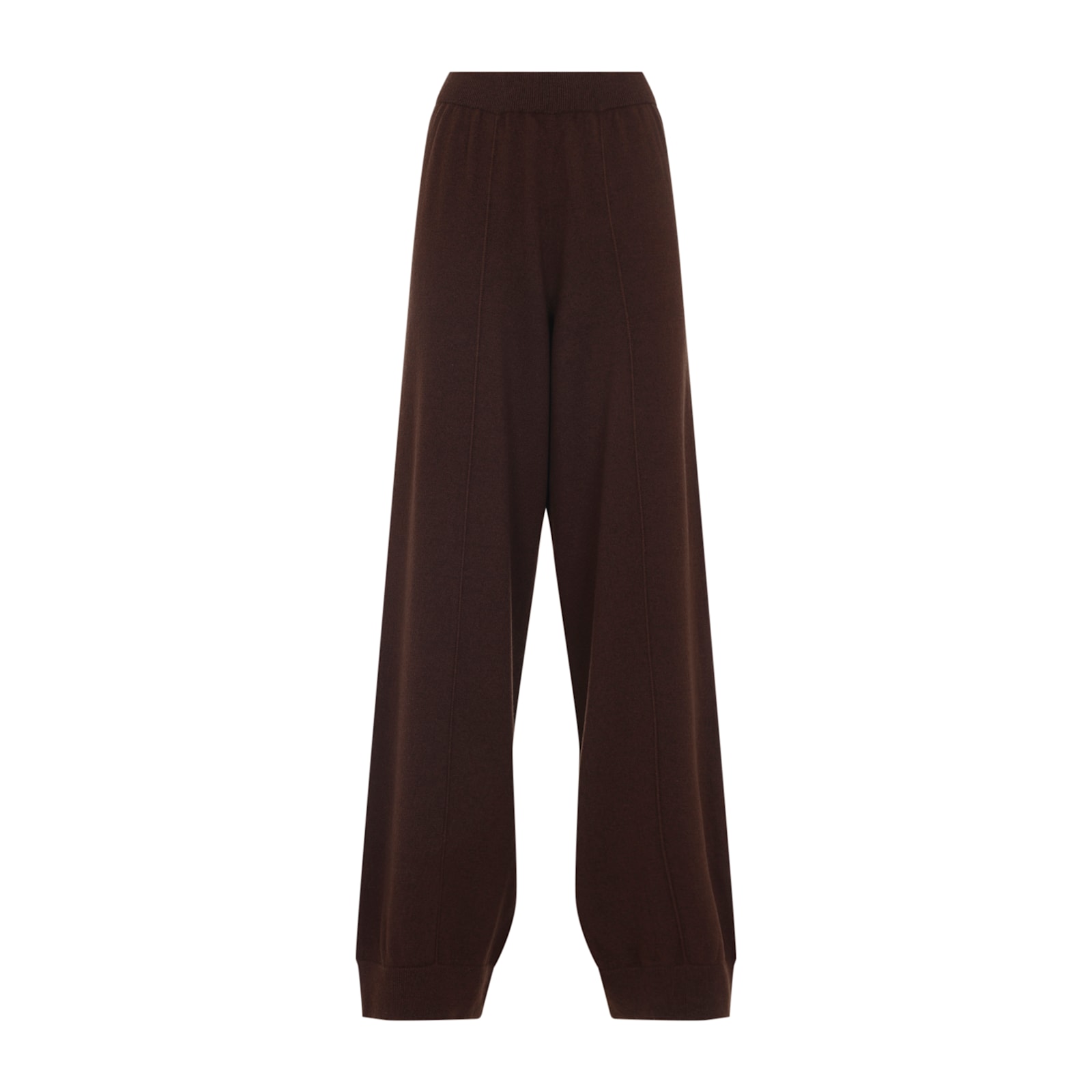 Fabiana Filippi Relaxed Fit Wide Leg Trousers In Brown