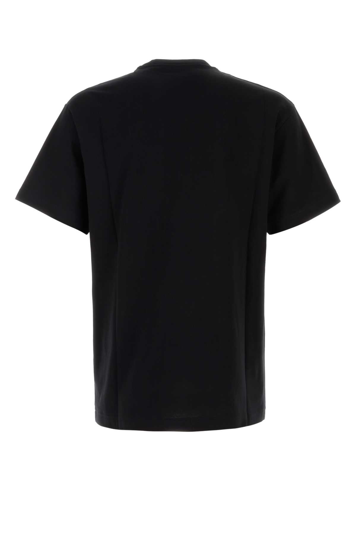 Gucci Men Short Sleeve Cotton Jersey T-shirt In Black