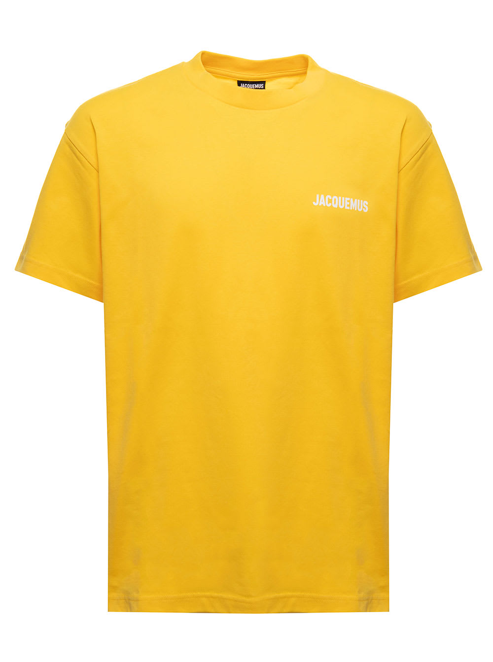 Yellow Organic Cotton T-shirt Jacquemus Man