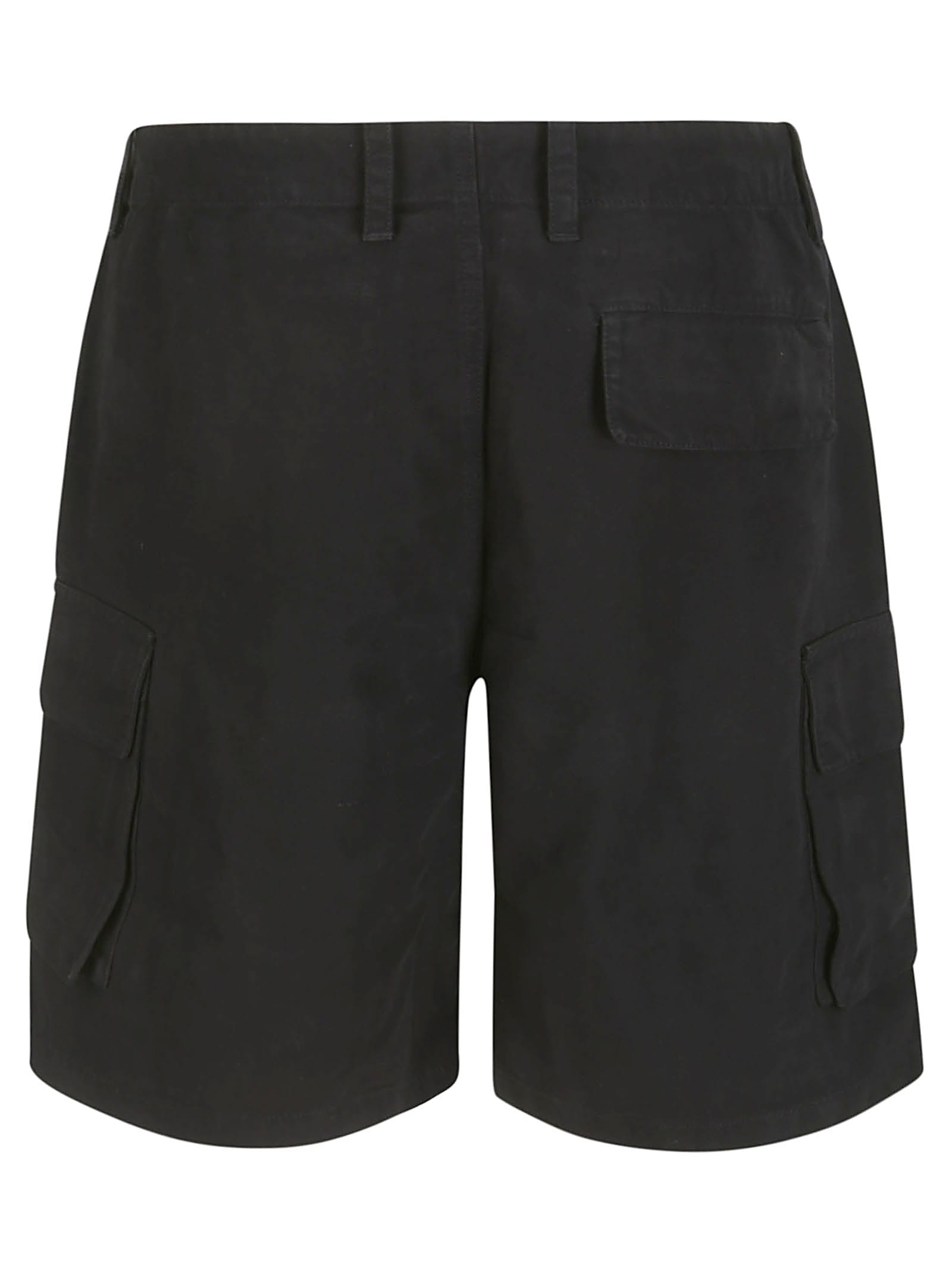 Shop Our Legacy Mount Shorts In Black Canvas
