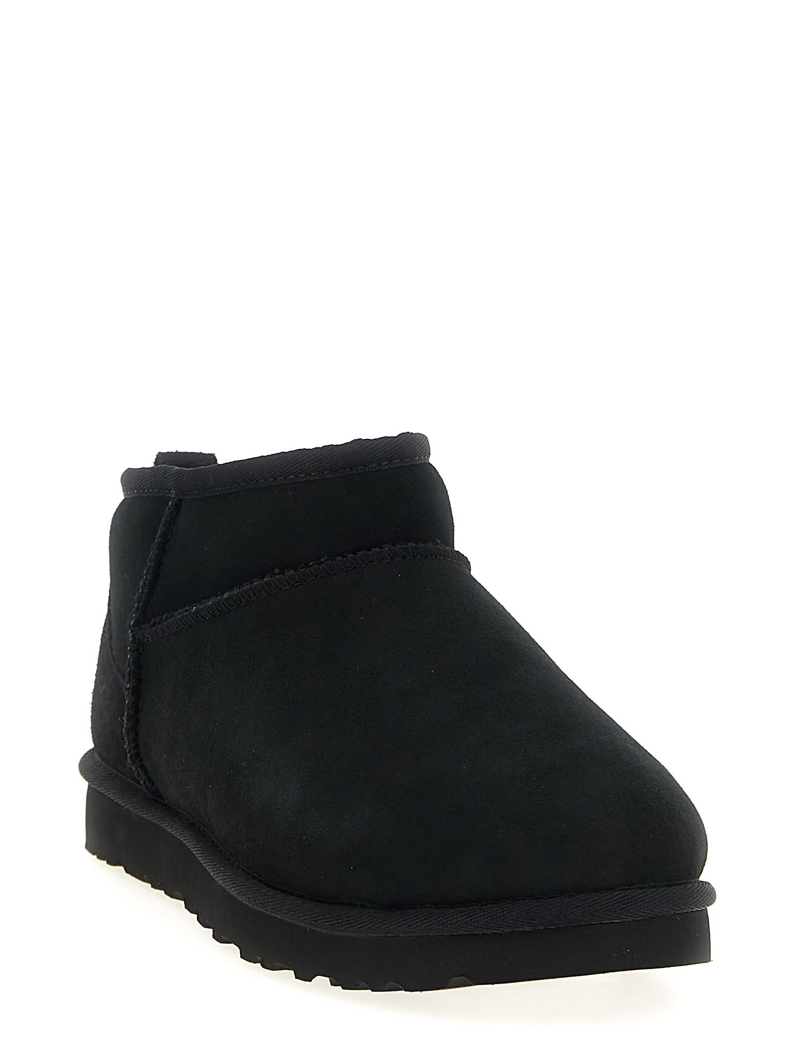 Ugg Australia Classic Ultra Mini Boots In Black