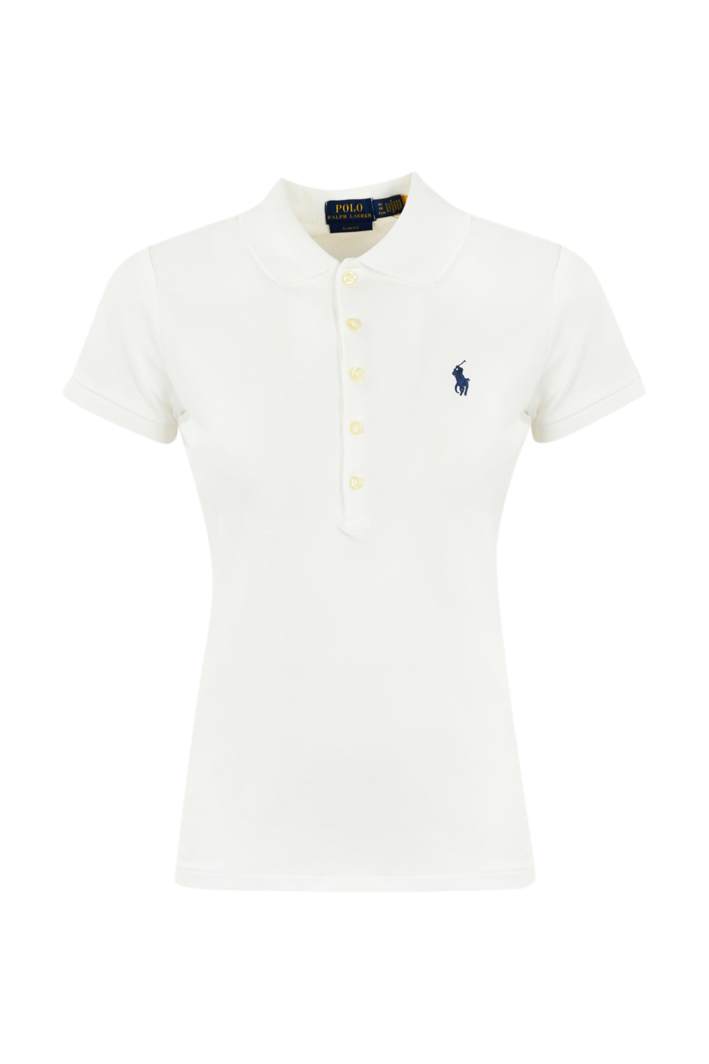 Polo Ralph Lauren Cotton Polo Shirt With Logo In White