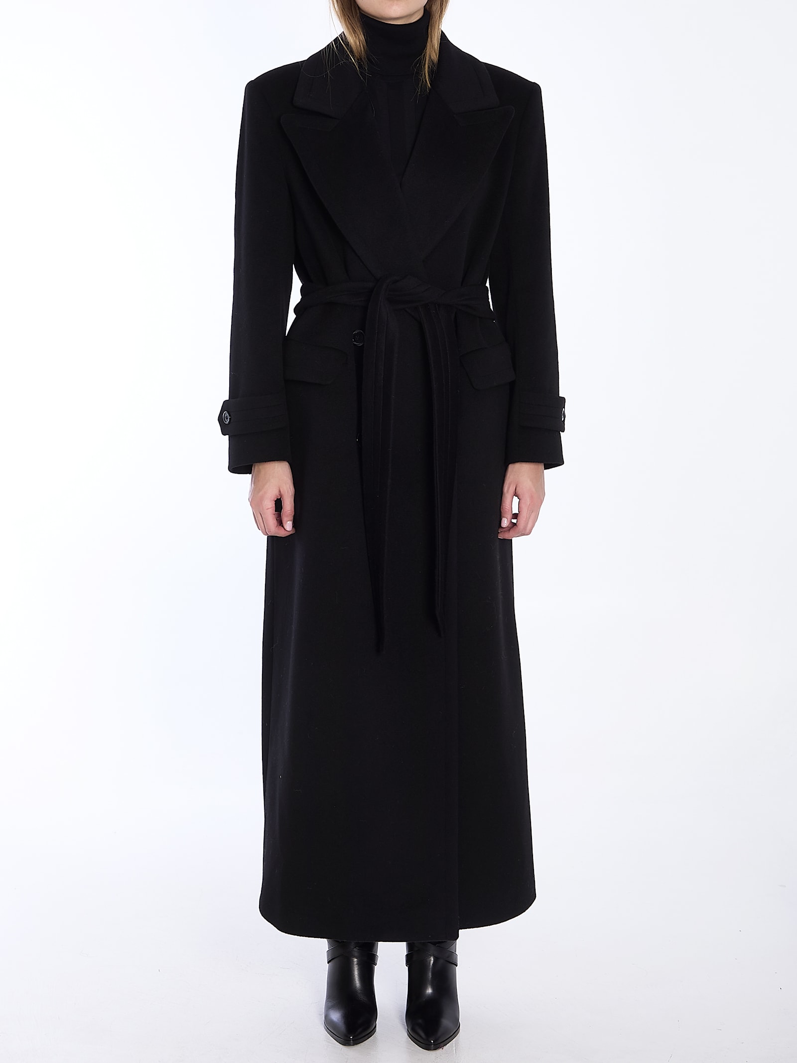 Shop Tagliatore Julia Coat In Black