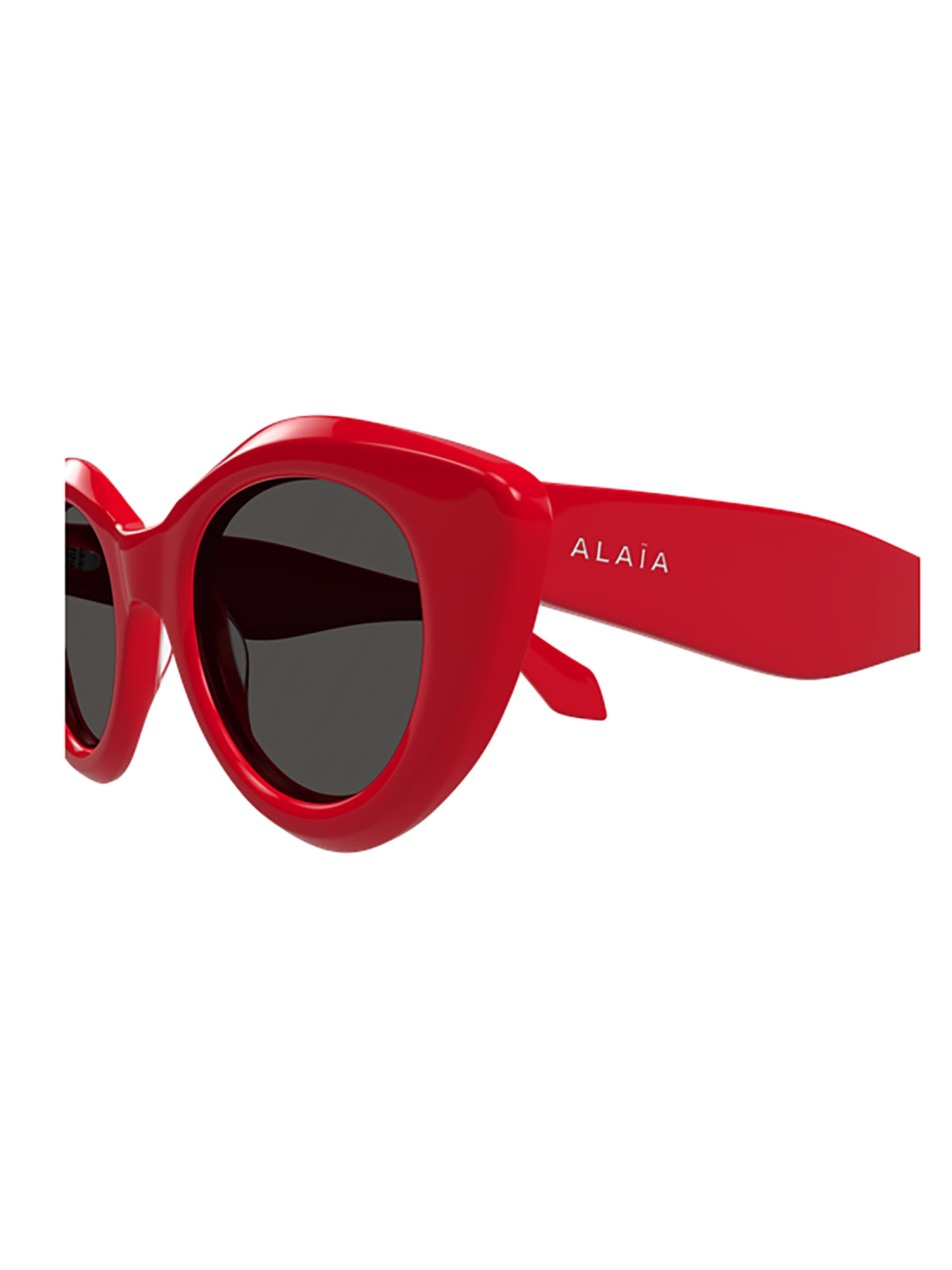 Alaïa Aa0091s Sunglasses In Red