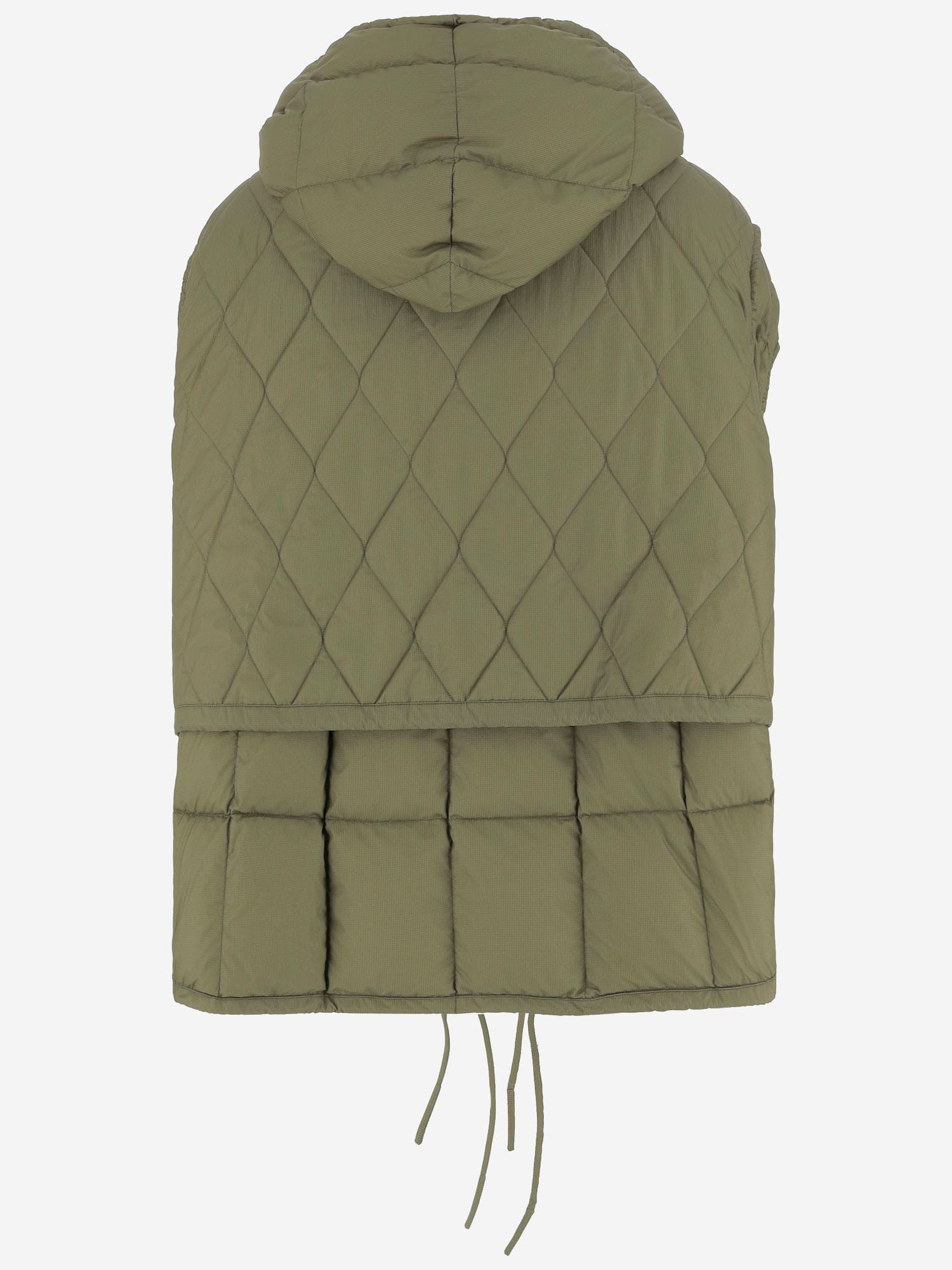 Ienki Ienki Ember Quilted Sleeveless Vest In Green