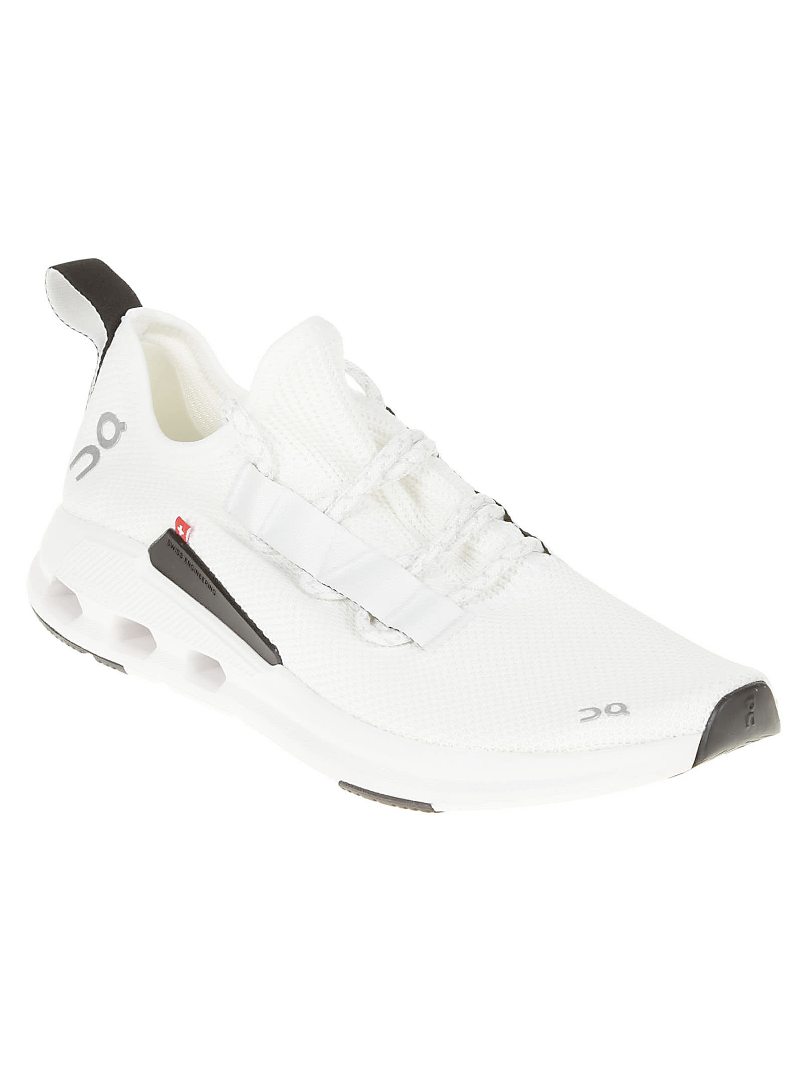 Shop On Multi-logo Detail Sneakers In Undyed White/black