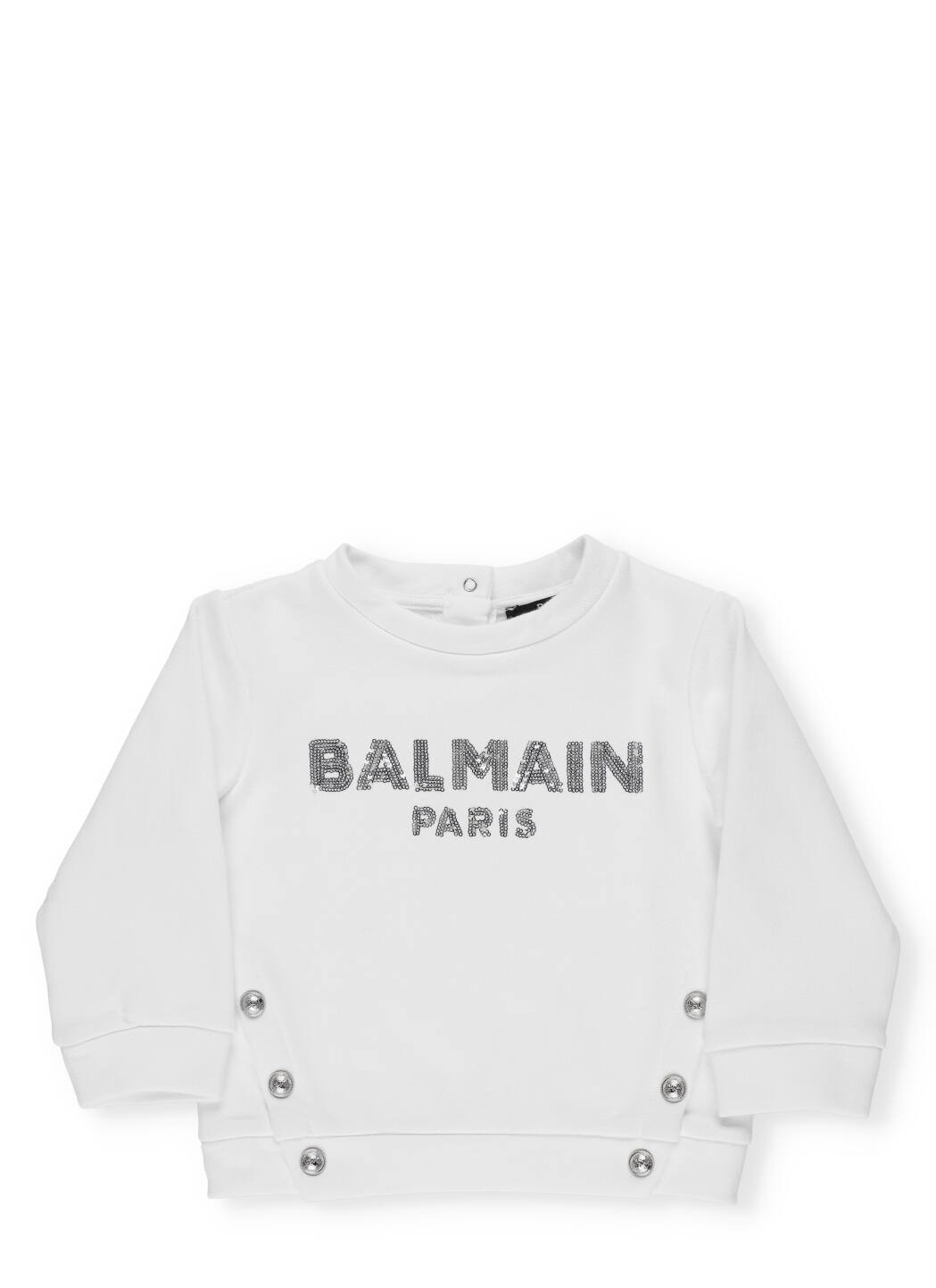 Balmain Kids' Logo Sweatshirt In White