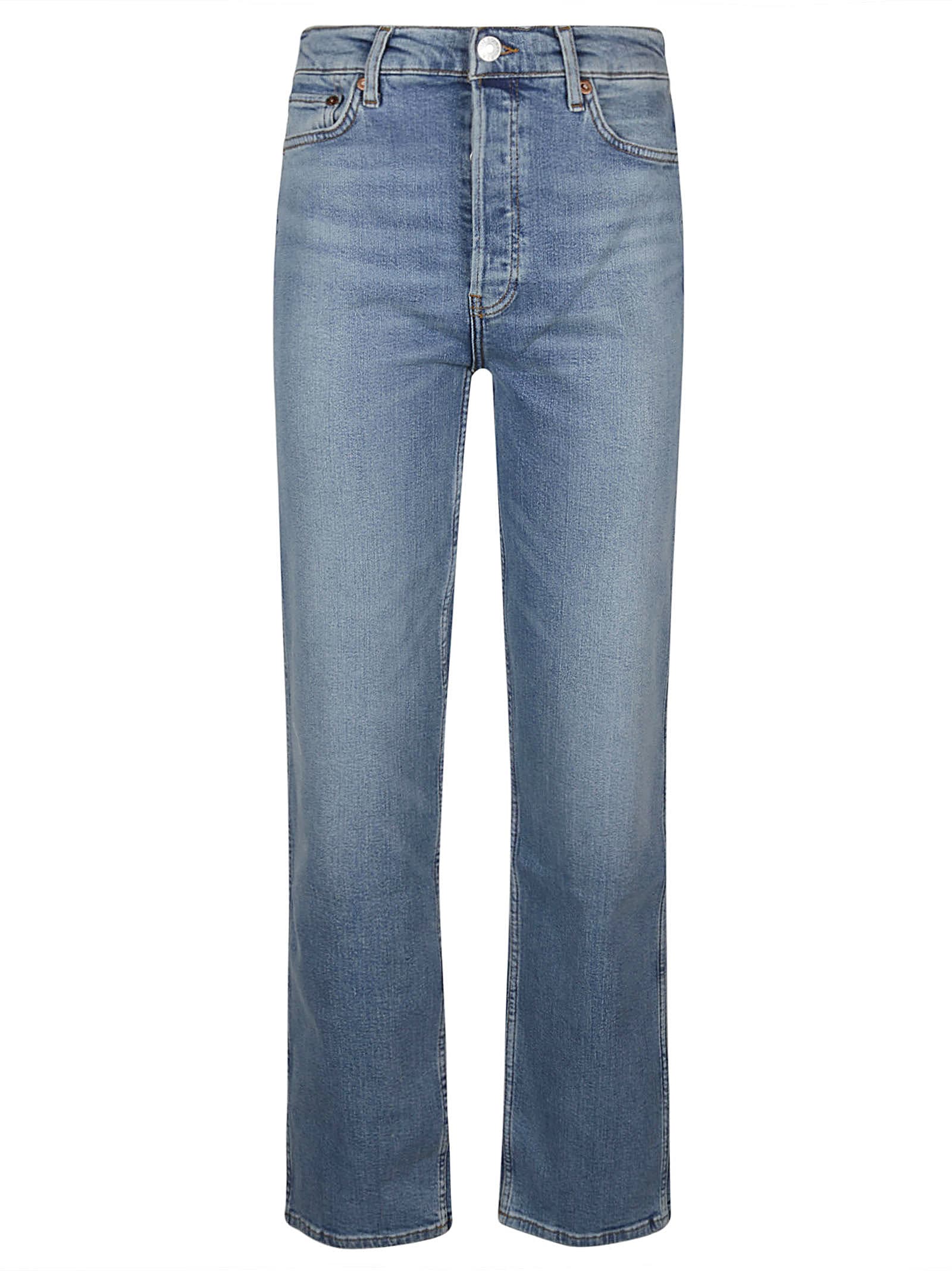 Shop Re/done 90s High Rise Loose Jeans In Rio Fade
