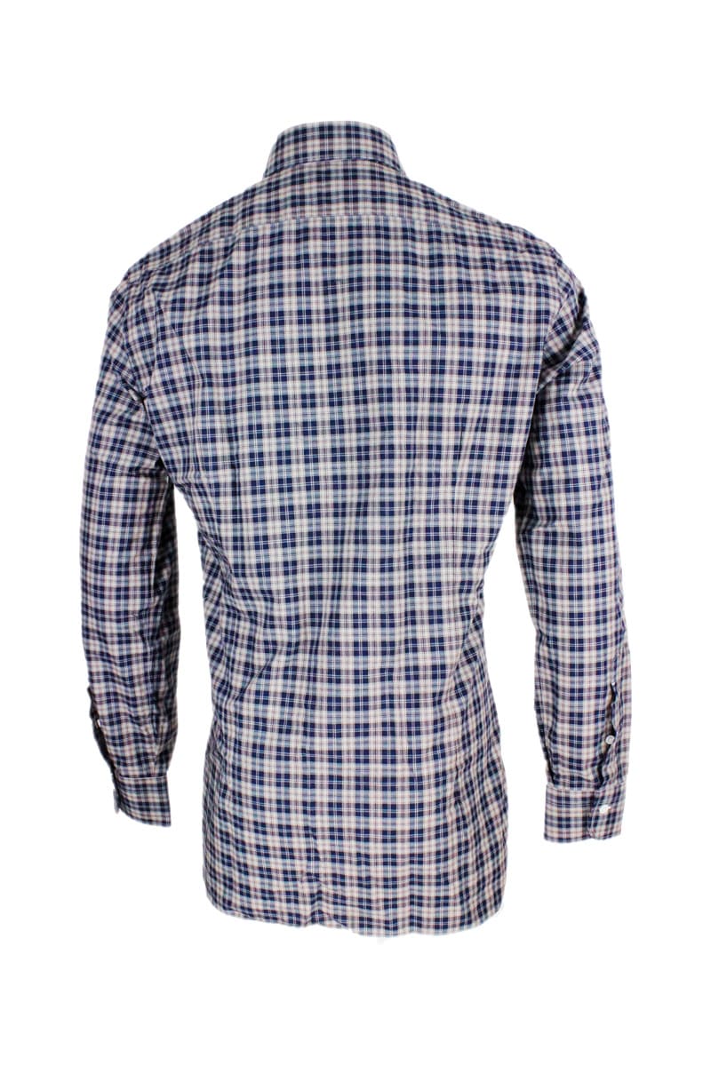 Shop Barba Napoli Shirt In Blue