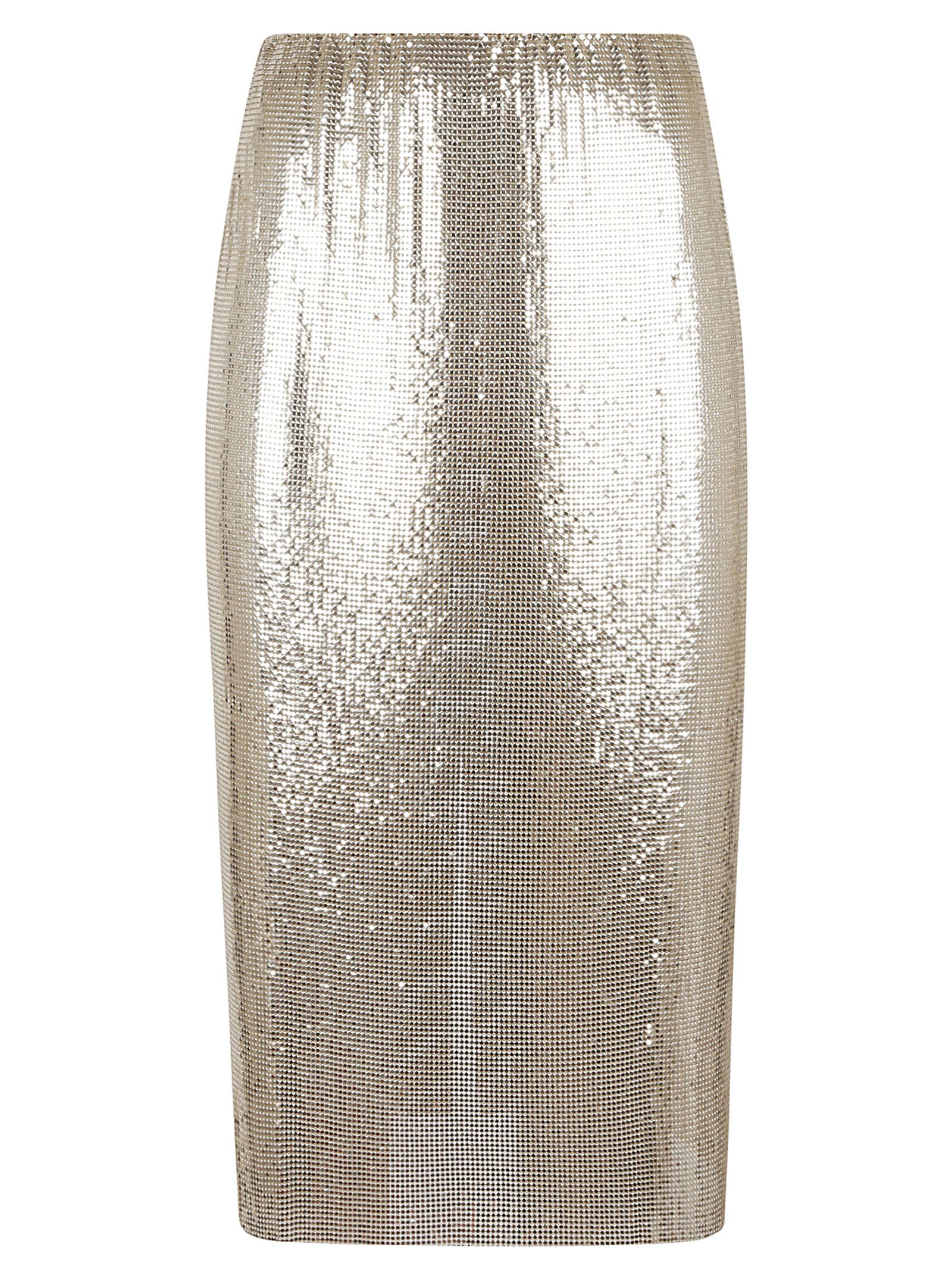 Sportmax Sequin-embellished High-rise Midi Skirt In Rosa Antico