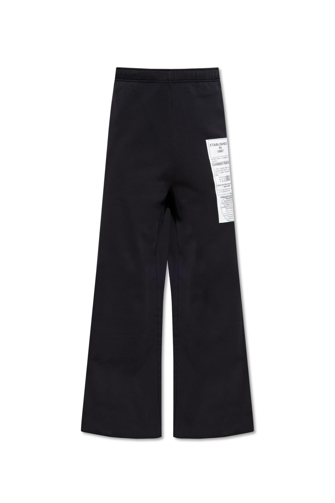 MM6 MAISON MARGIELA MM6 MAISON MARGIELA SWEATPANTS WITH PRINT