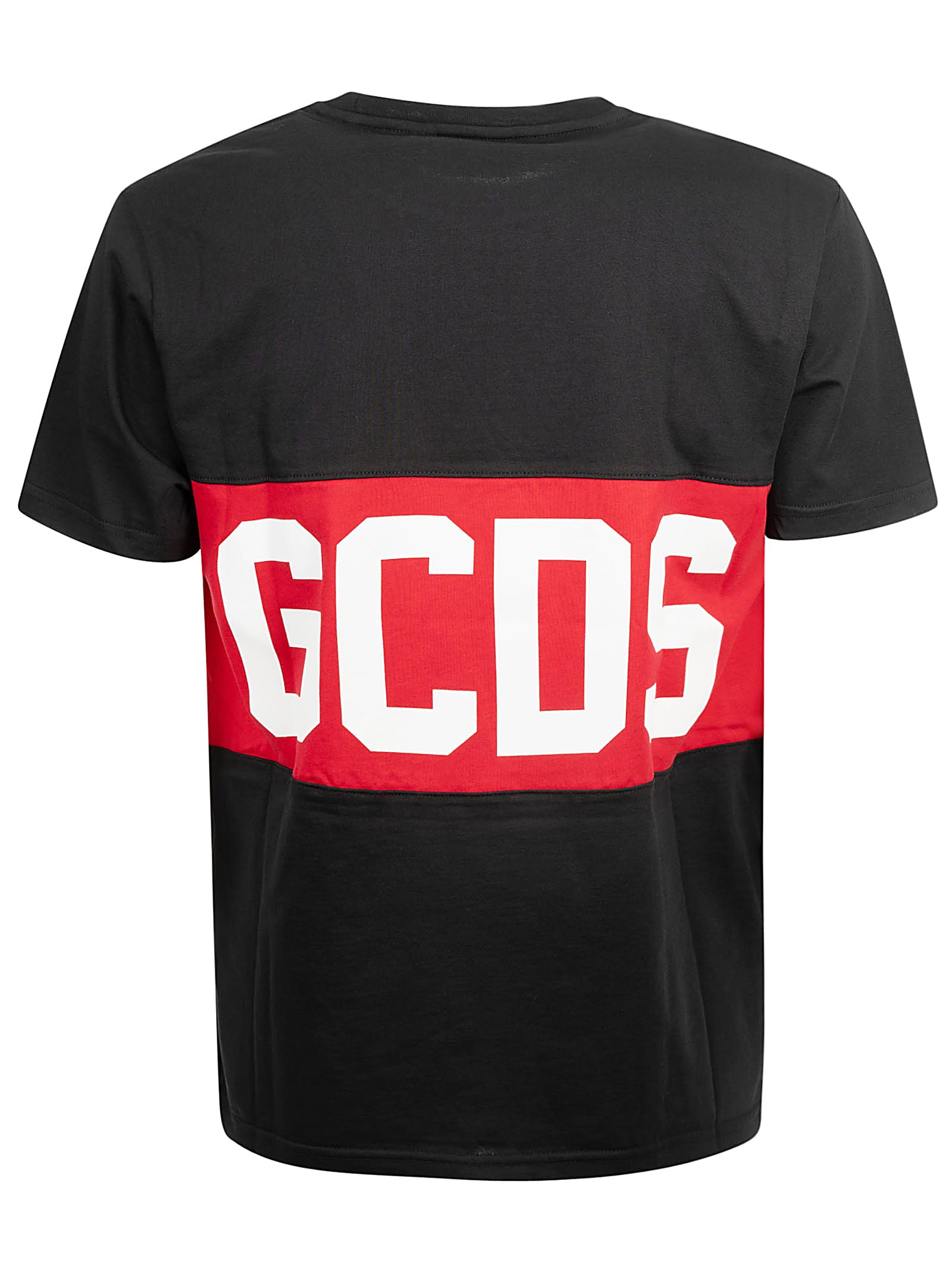 Shop Gcds Logo Print T-shirt In Black