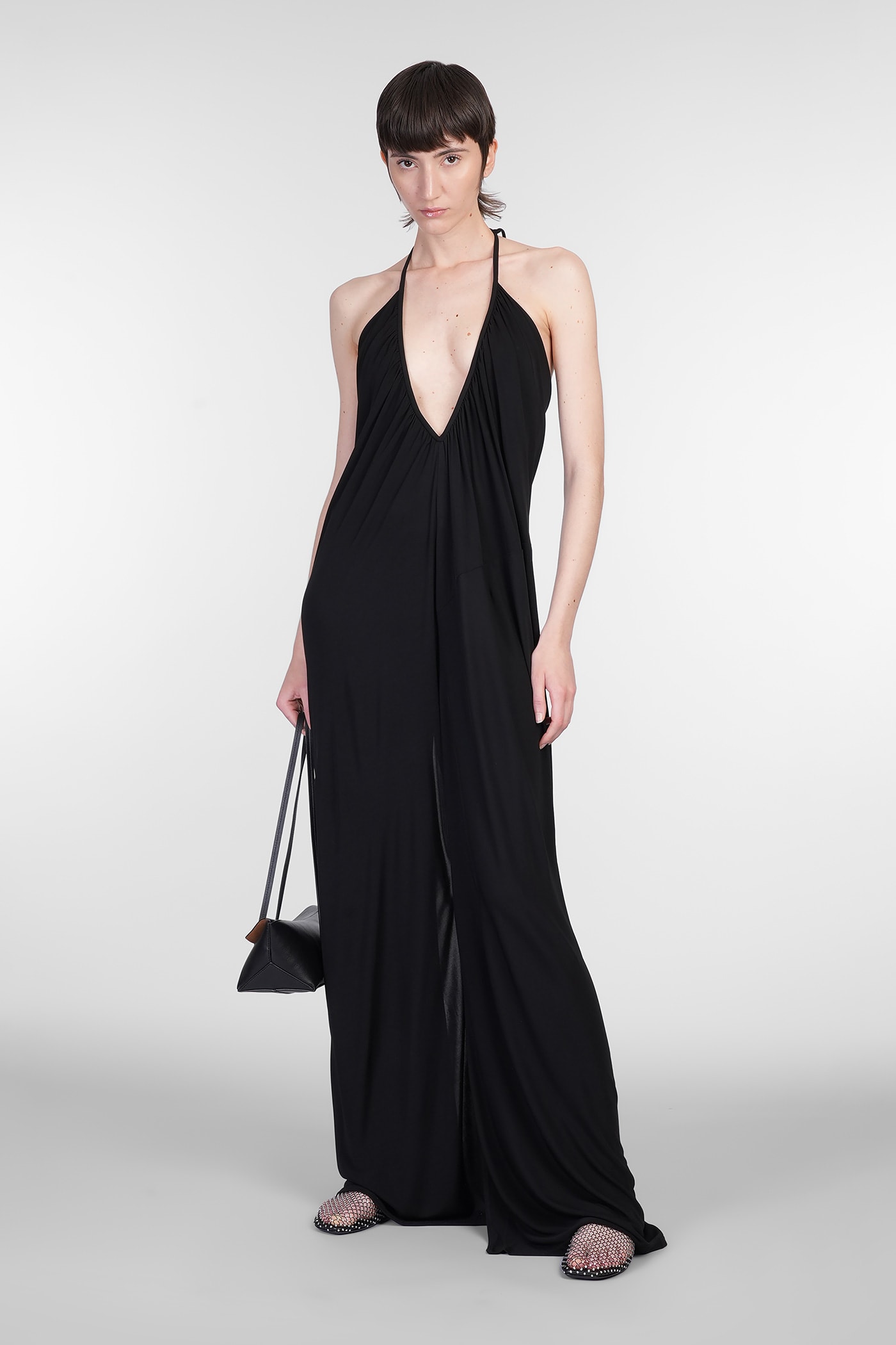 Christopher Esber Jumpsuit In Black Viscose