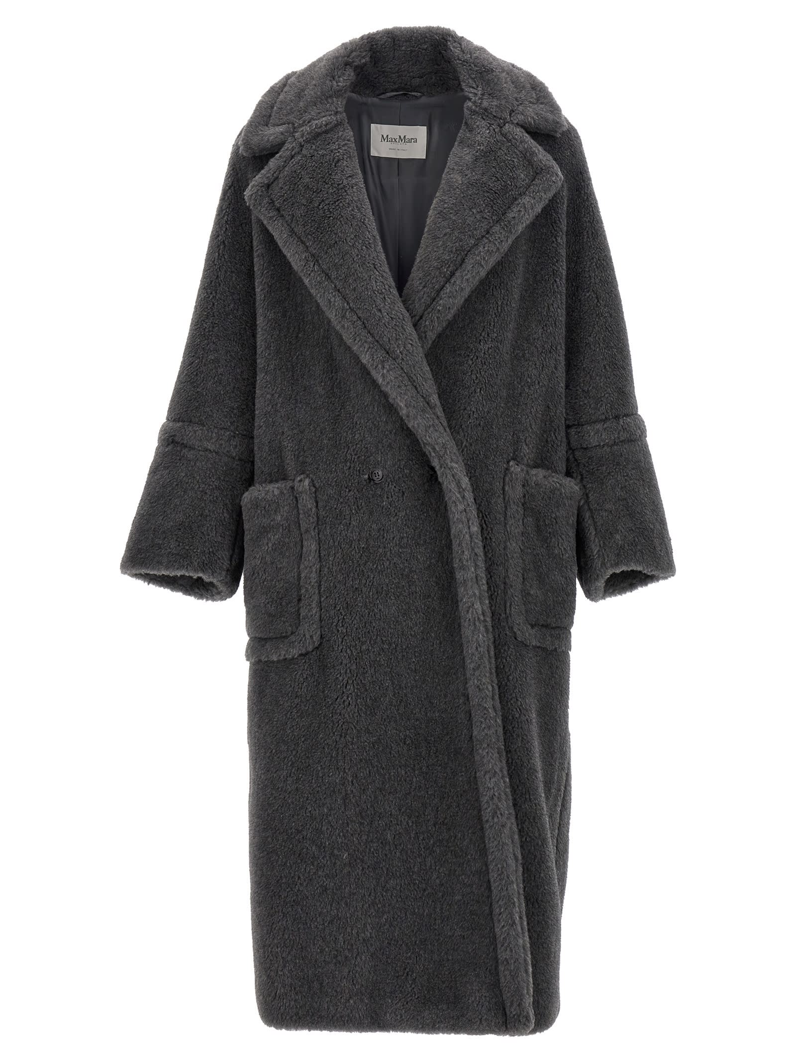 Shop Max Mara Kadiak Coat In Grey