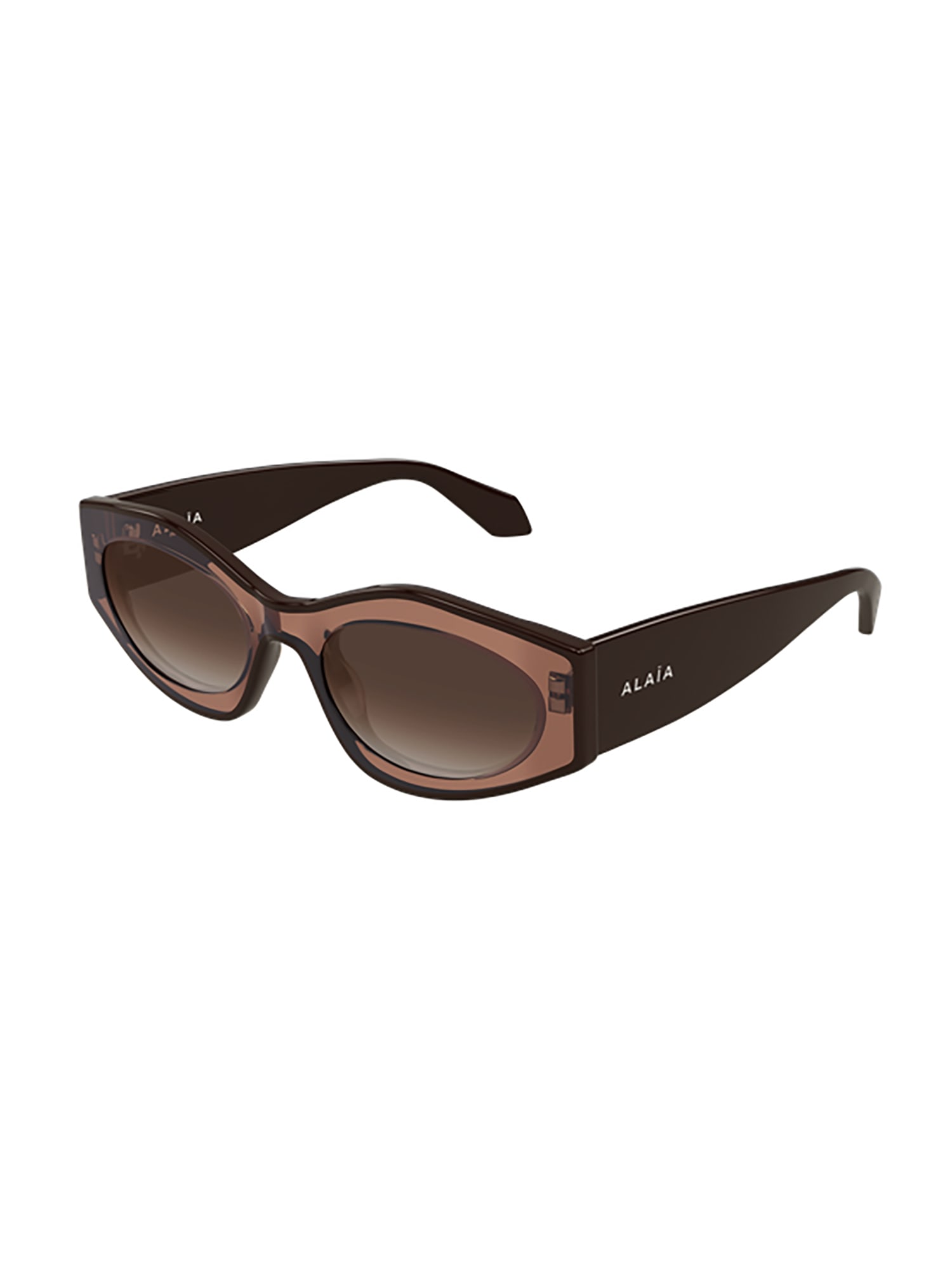 Alaïa Aa0093s Sunglasses In Brown