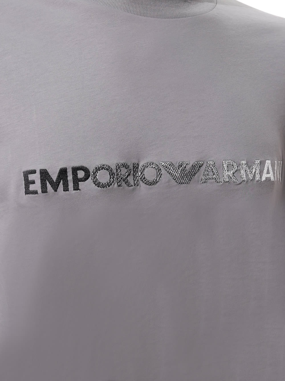 Shop Emporio Armani T-shirt  In Grey