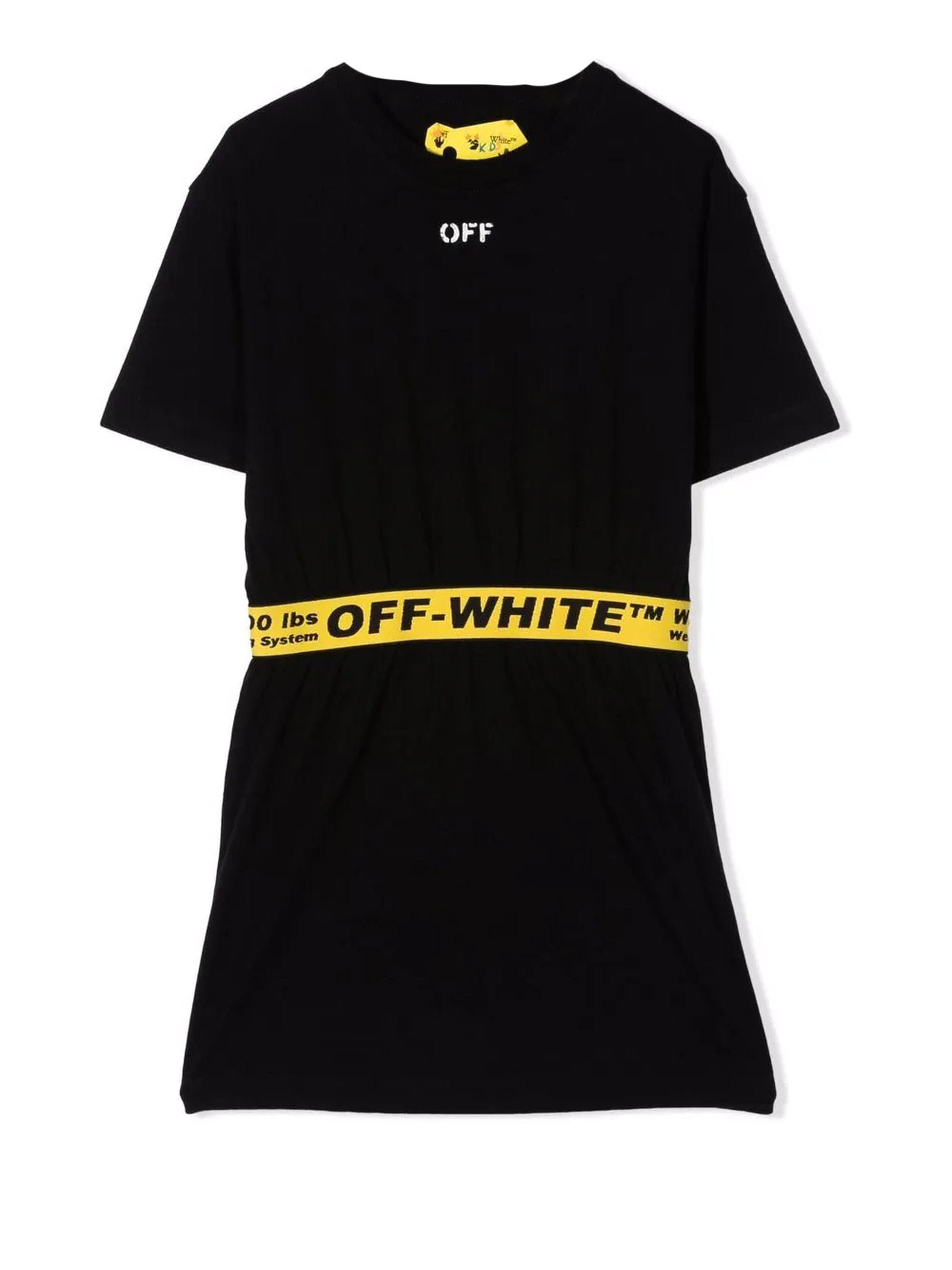 Off-White Black Cotton Drees