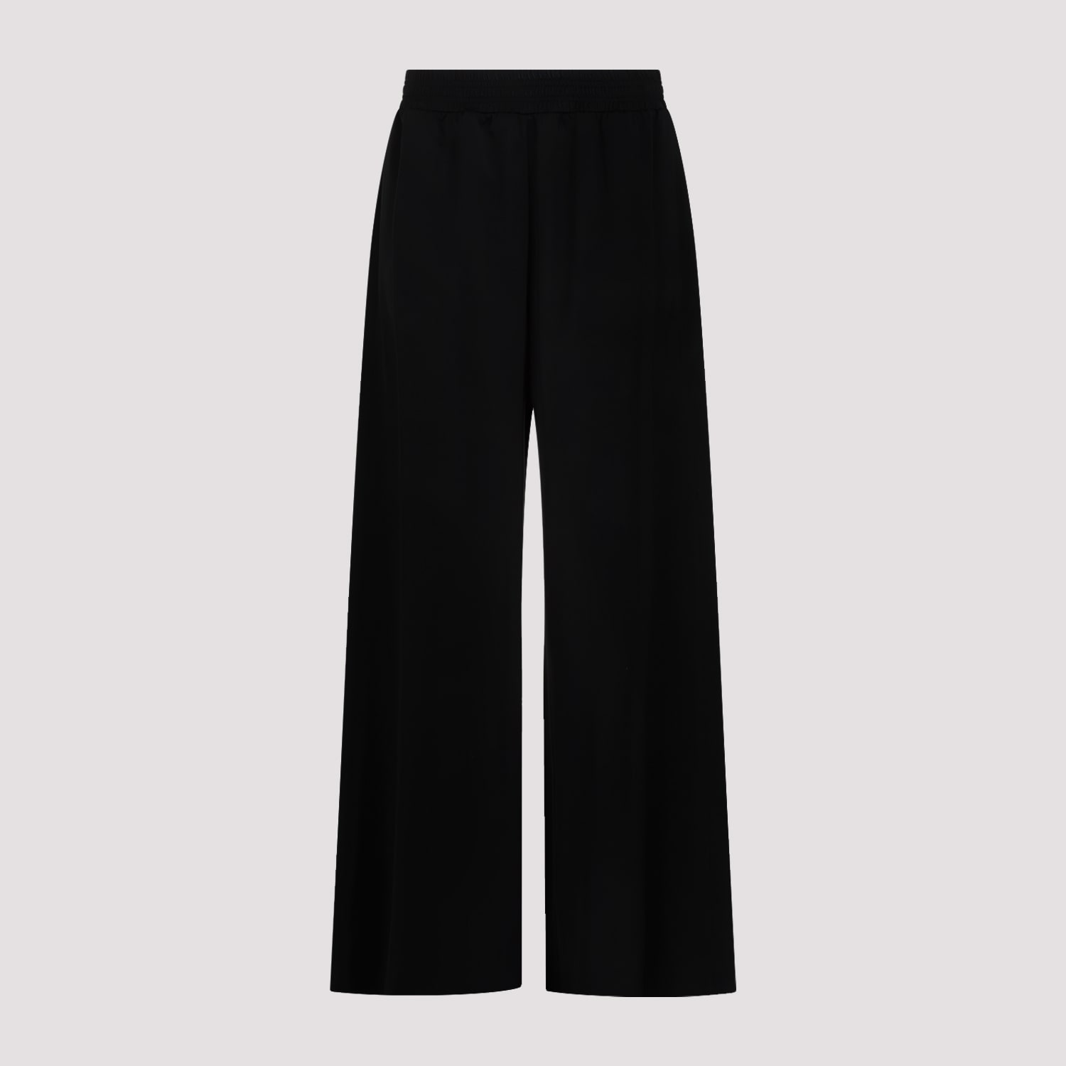 Shop Fabiana Filippi Acetate Pants In Nero