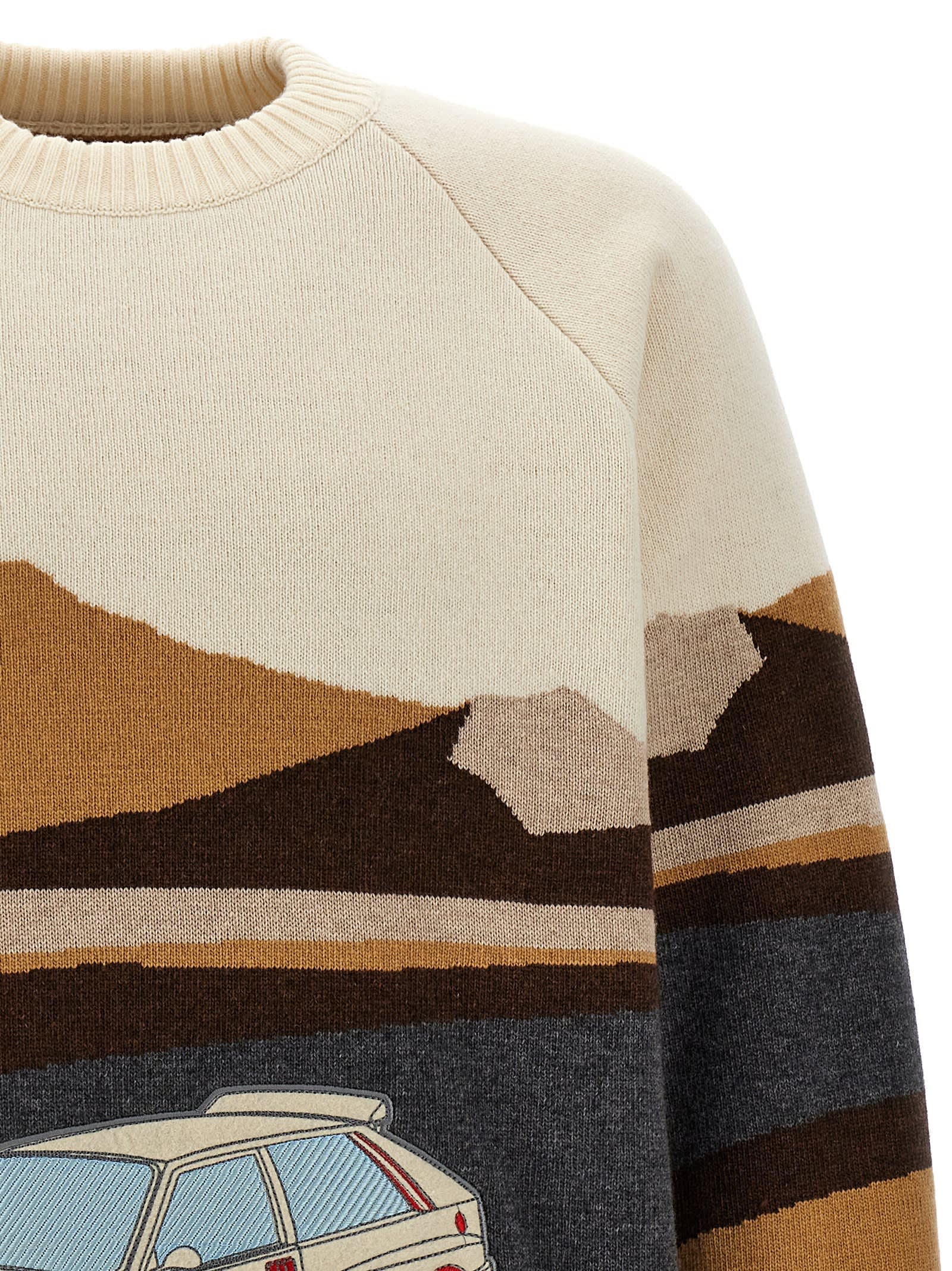 Shop Lc23 Delta Sweater In Multicolor