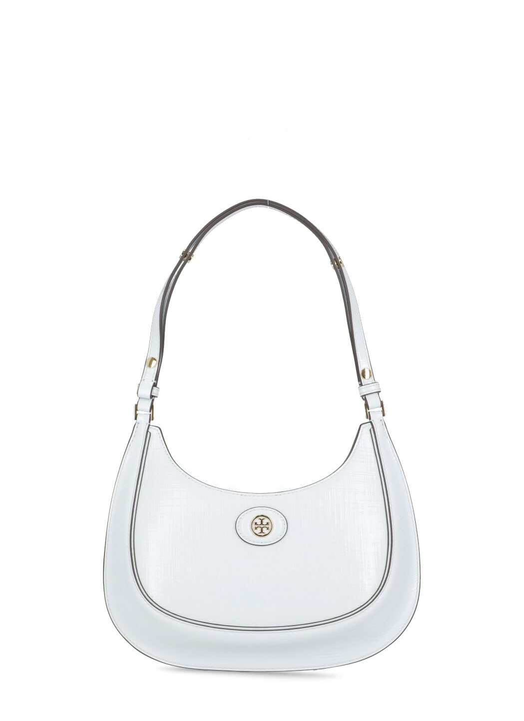 Shop Tory Burch Robinson Shoulder Bag In Light Blue