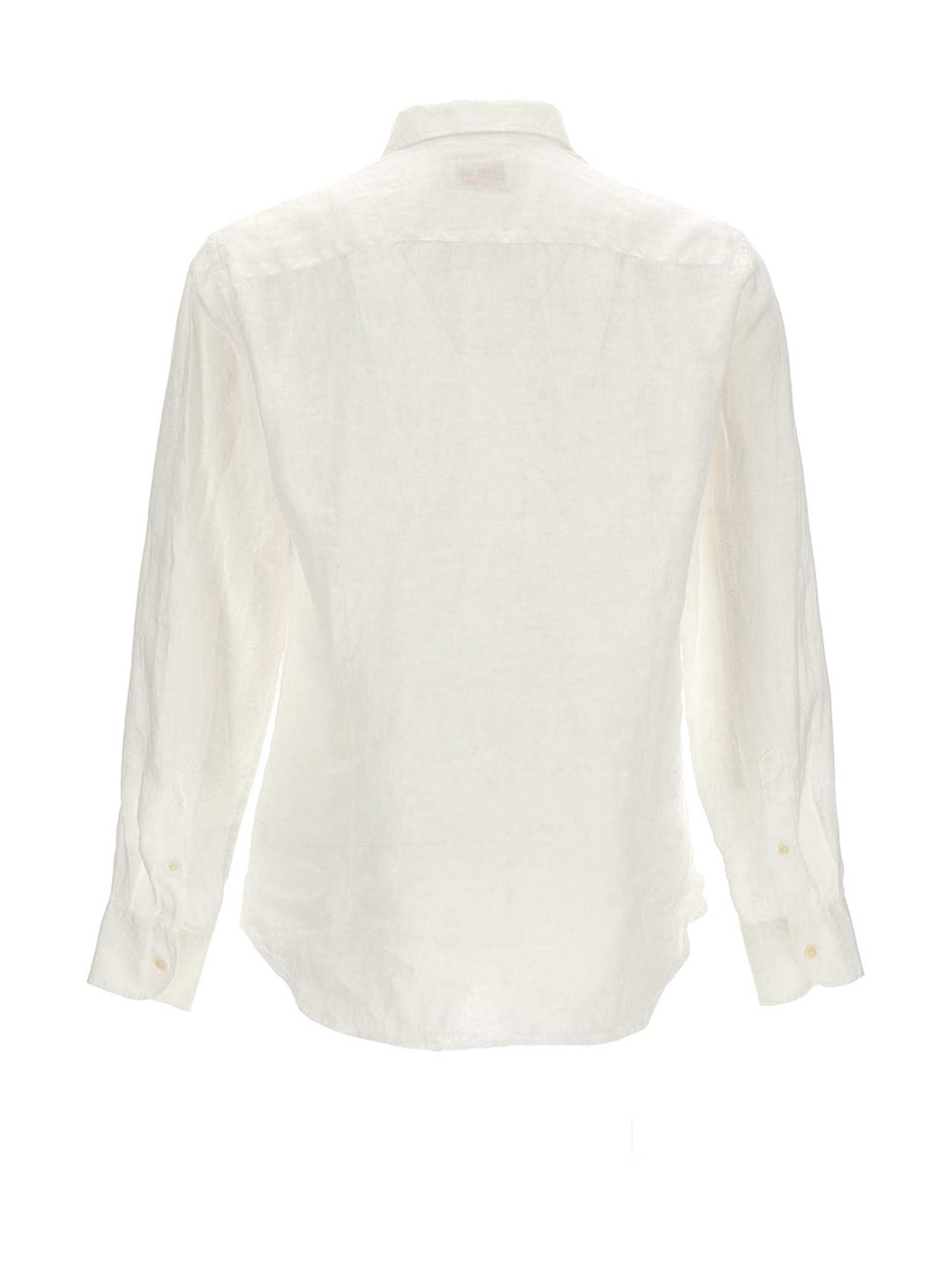 Shop Mc2 Saint Barth Domotics Shirt In White