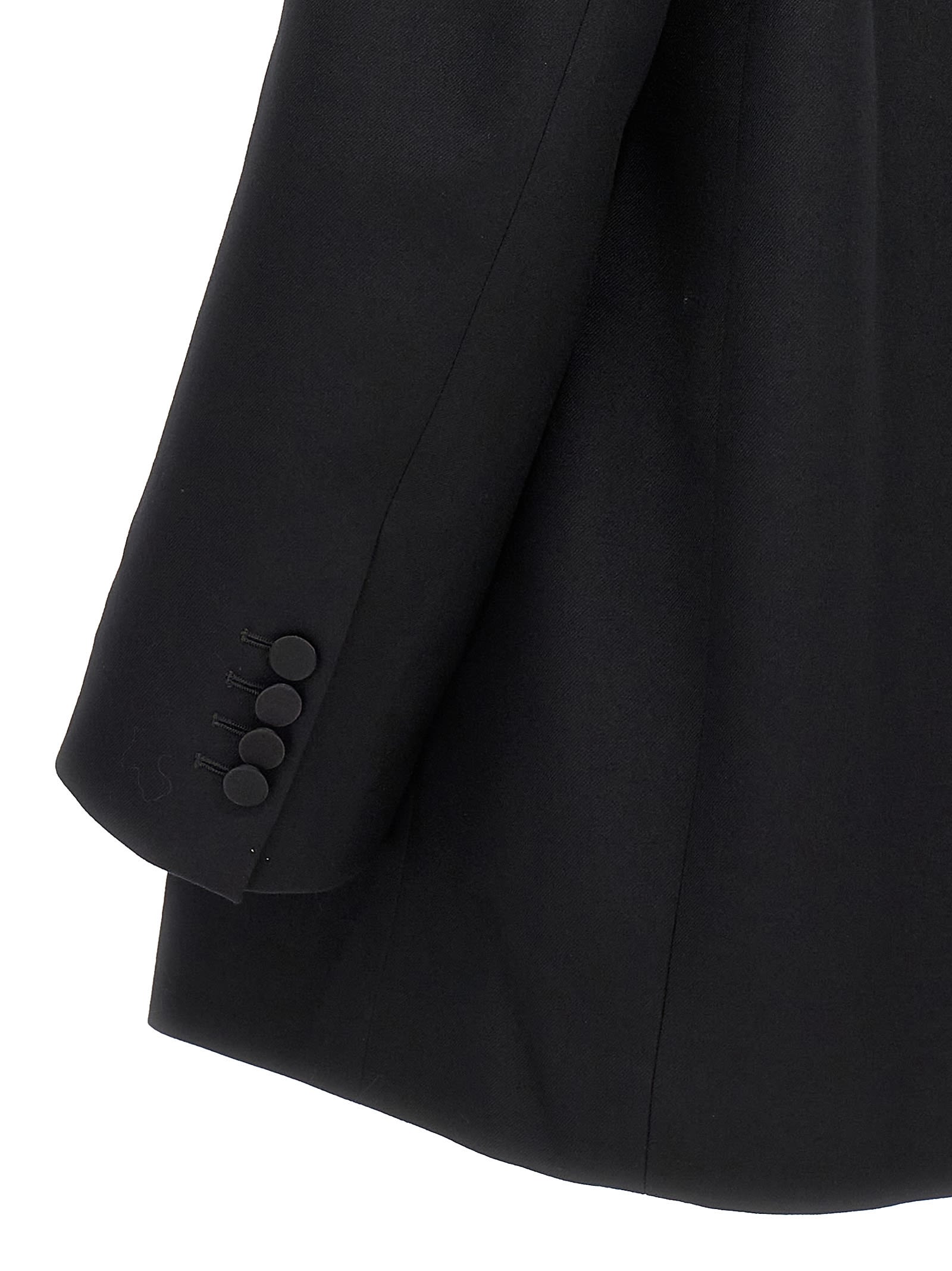 Shop Dries Van Noten Blinker Tux Blazer In Black