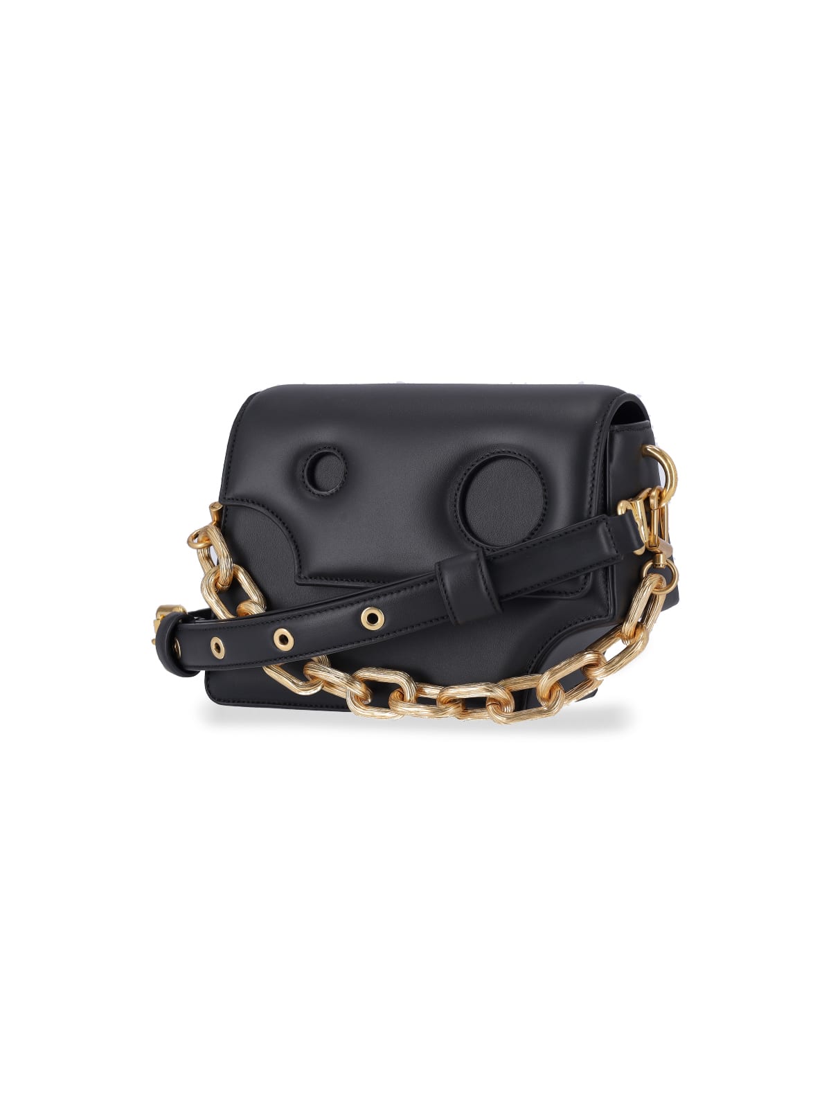 Off-white Logo-print Shoulder Bag In Black No C