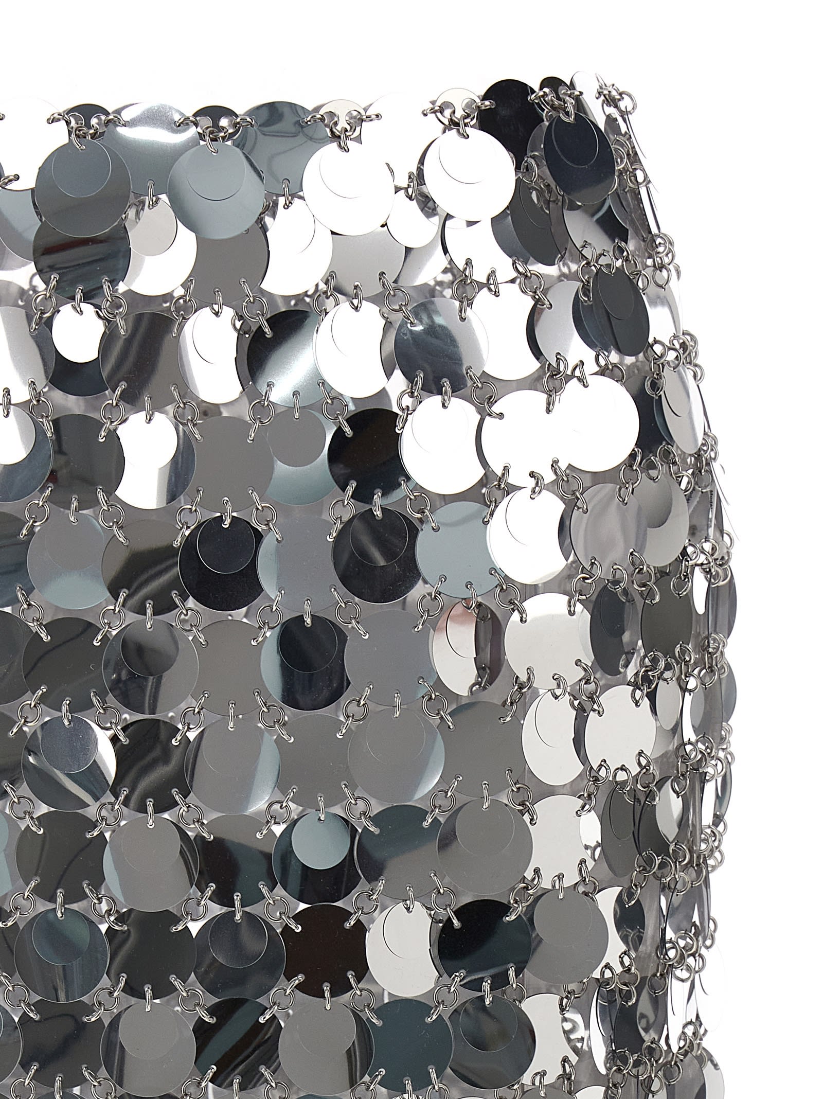 RABANNE MAXI SEQUIN SKIRT 