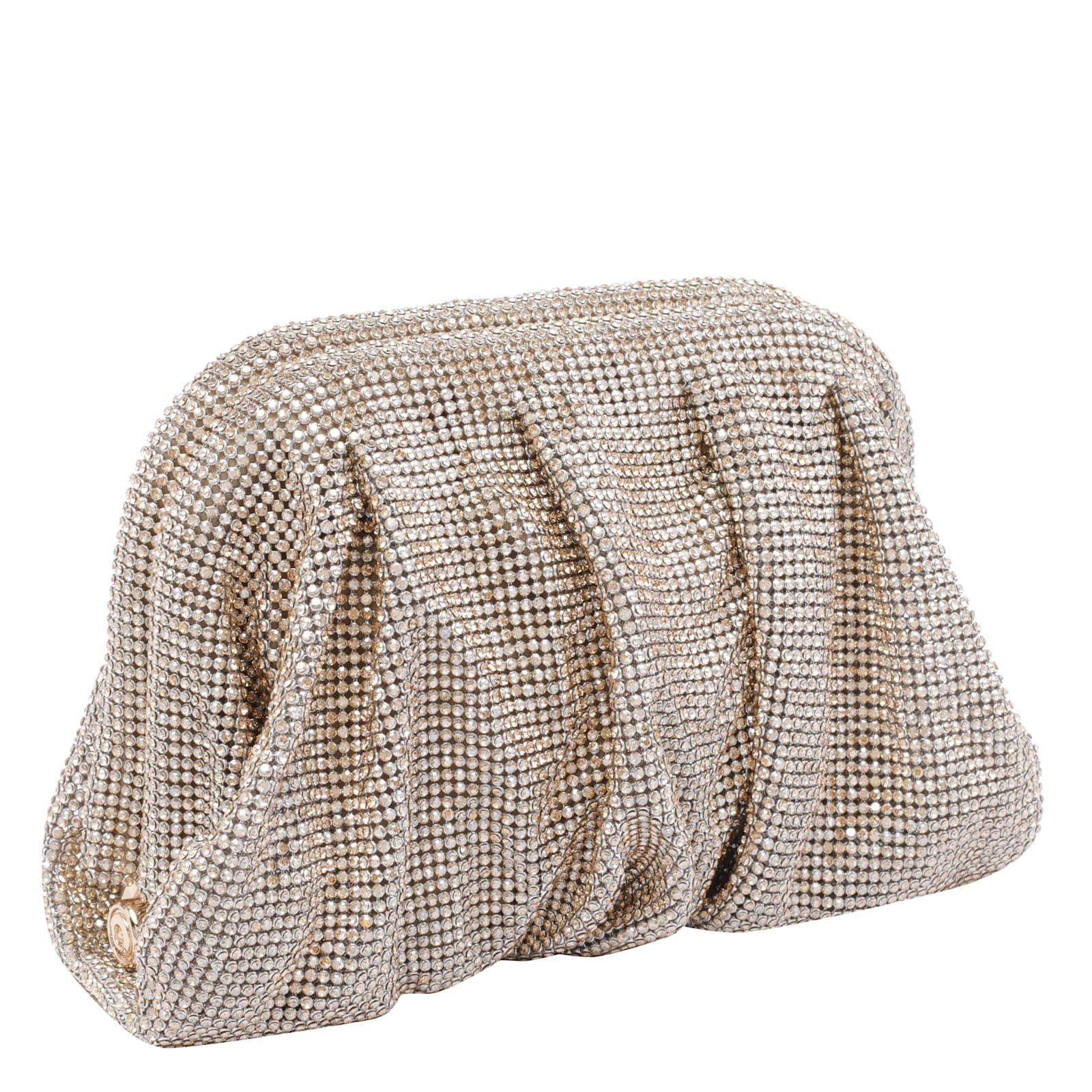 Benedetta Bruzziches Women Venus La Petite Pochette In Gold