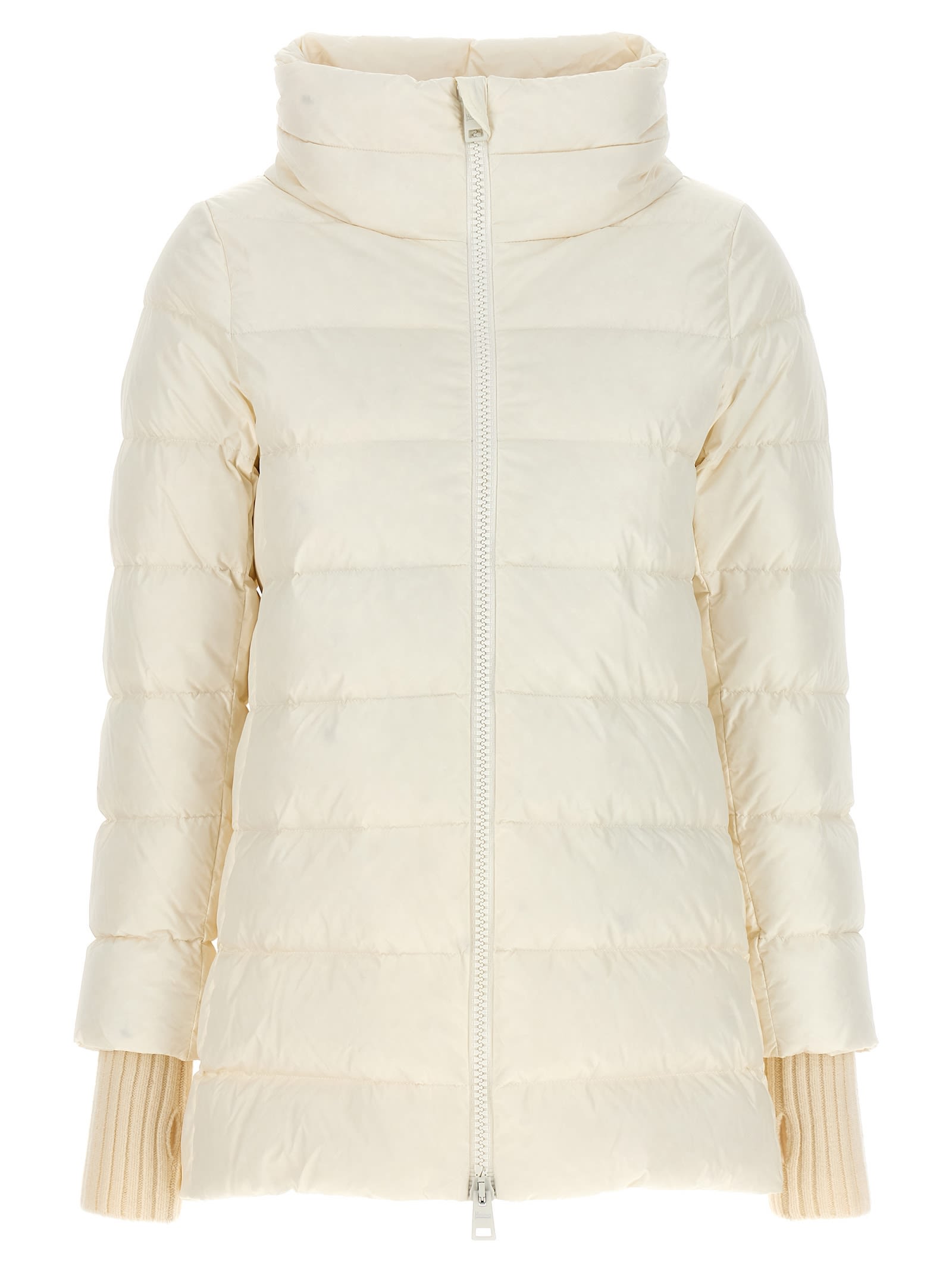 Herno A-shape Jacket Chamonix In Bianco