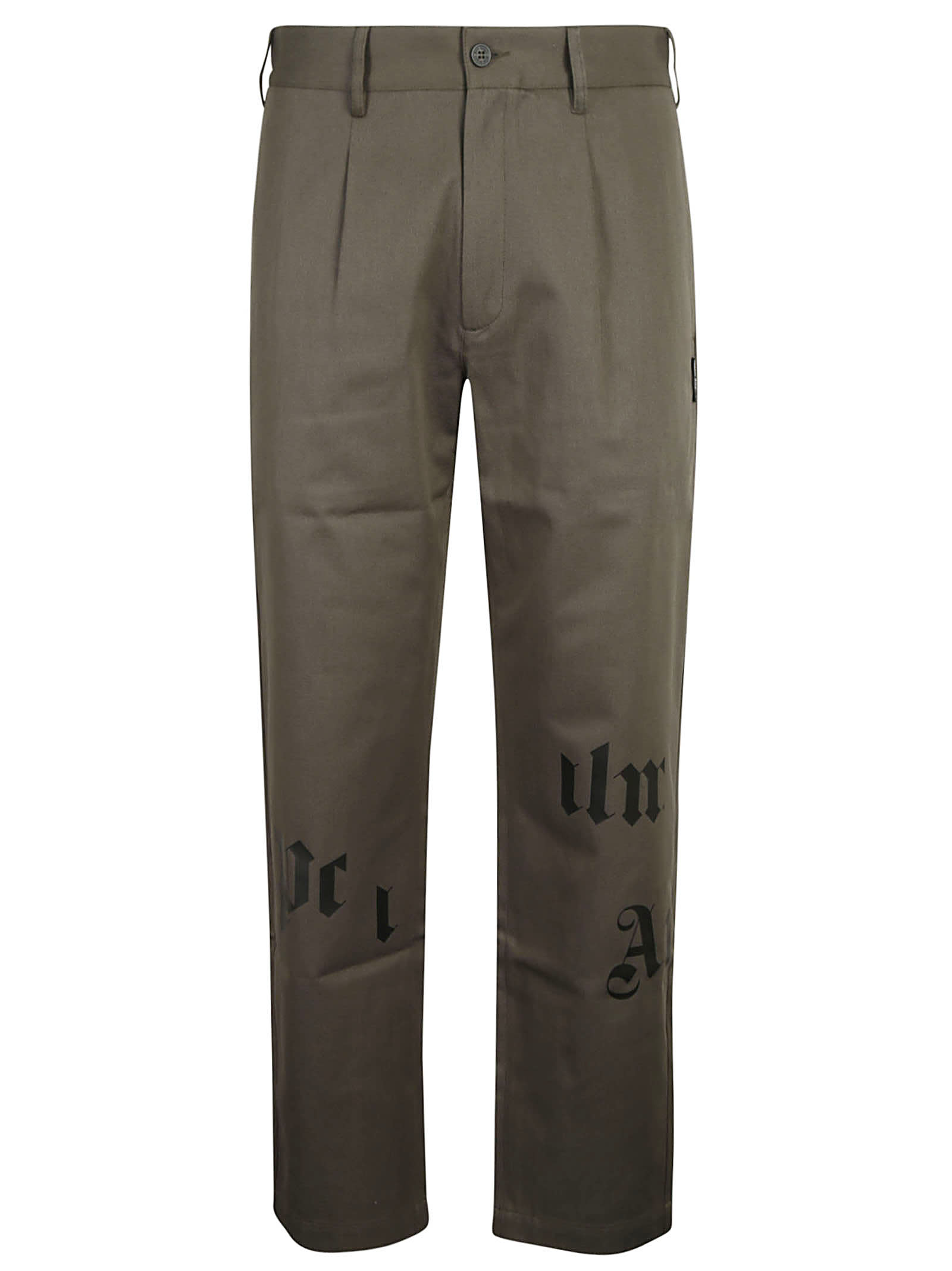 Palm Angels Broken Logo Military Trousers