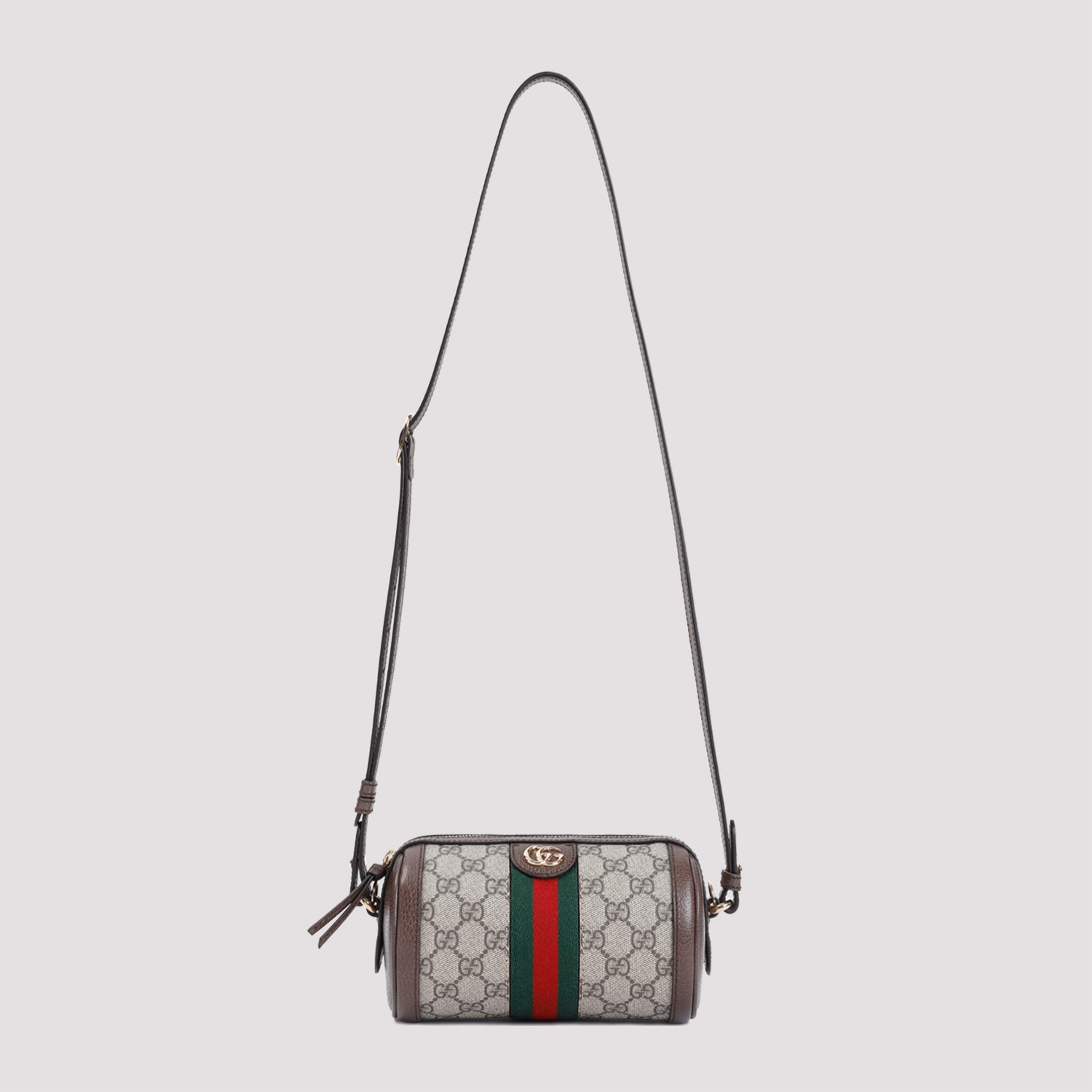 Shop Gucci Ophidia Mini Shoulder Bag In B.eb N.acero