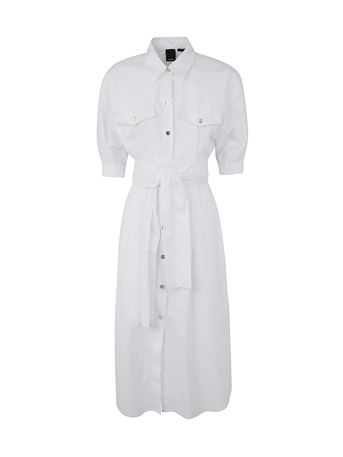 Pinko "fred Perry" Classic Side Bag In White