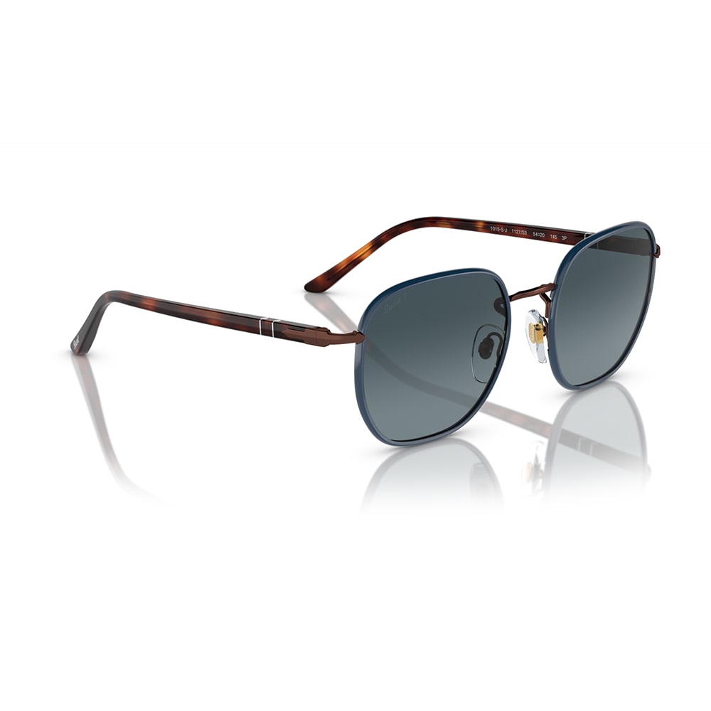 Shop Persol Sunglasses In Marrone/blu