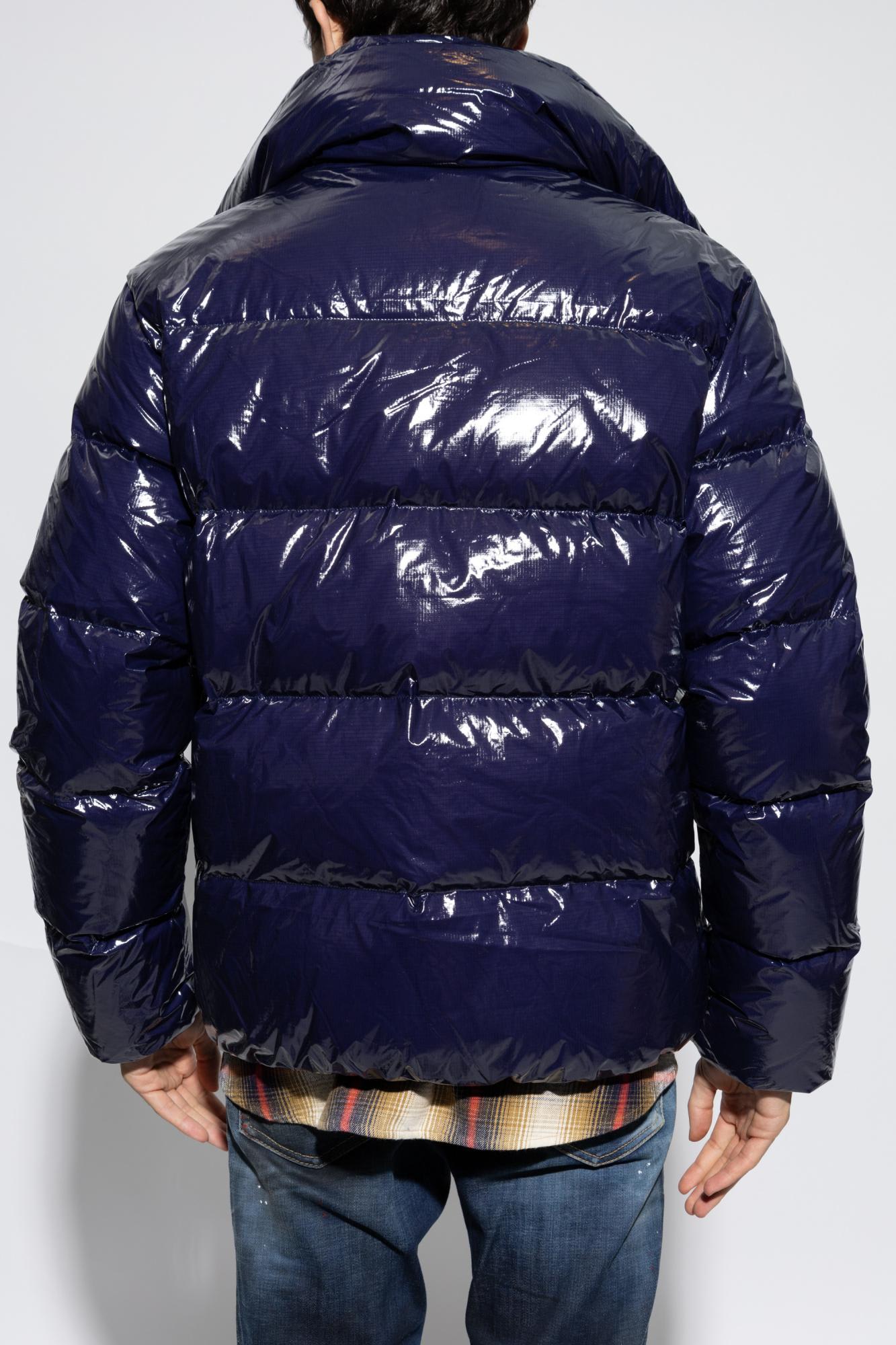 Shop Dsquared2 Down Jacket In Blue