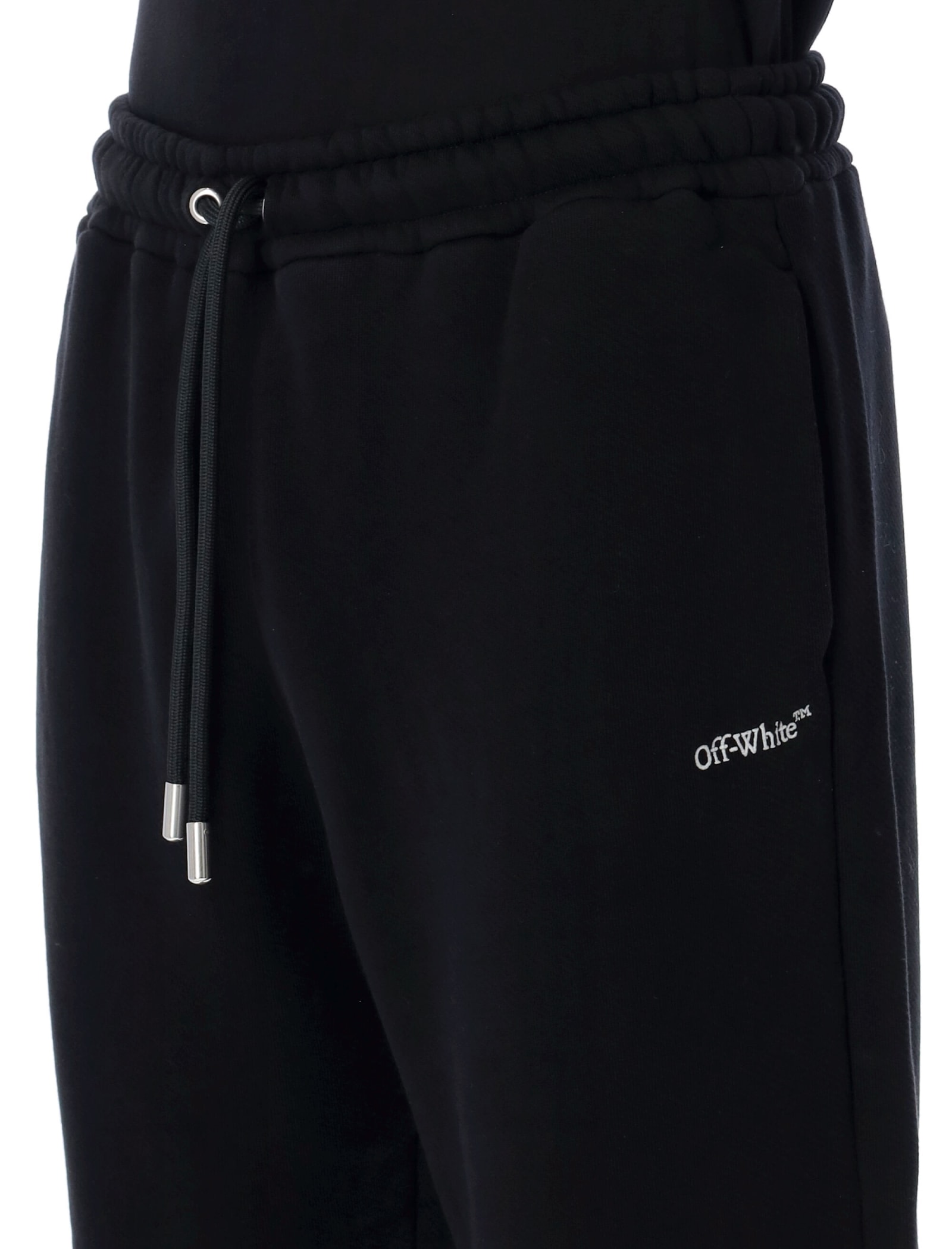 Shop Off-white Pixel Diag Sweatpants In Black