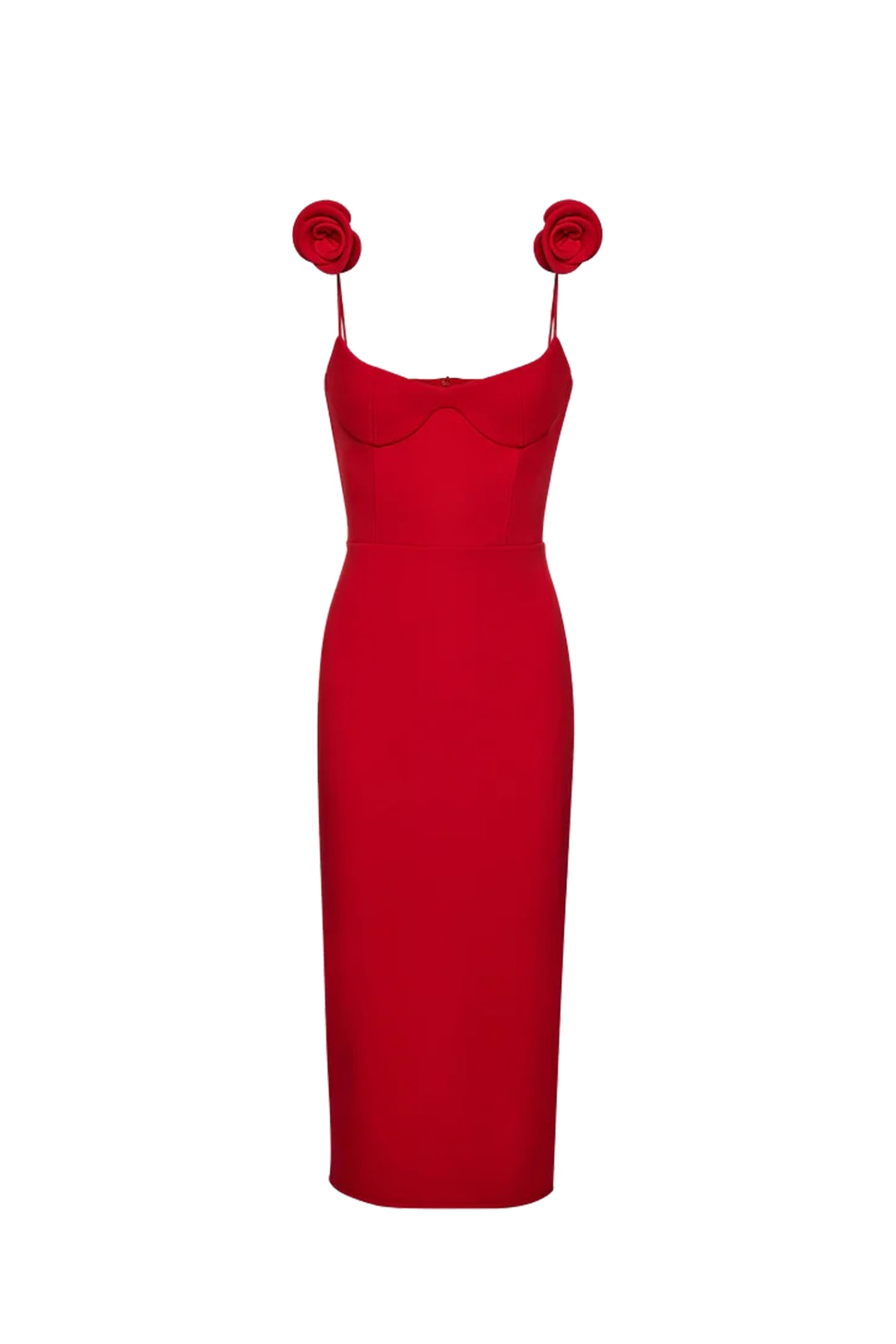 Shop Magda Butrym Dress In Red