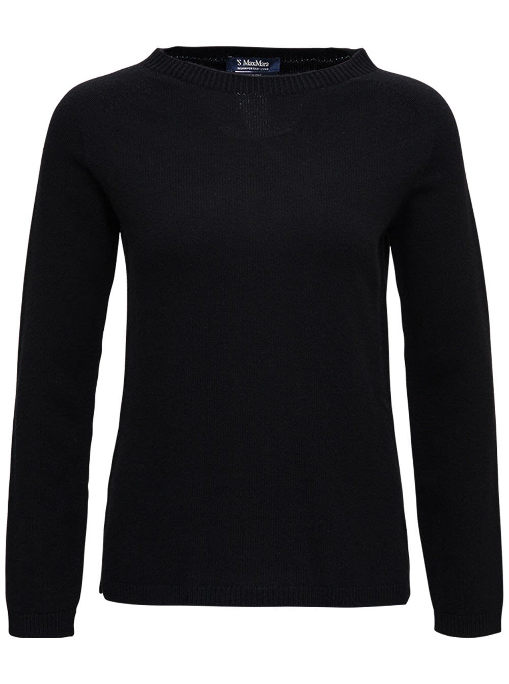 'S Max Mara Giose Sweater In Black Cashmere