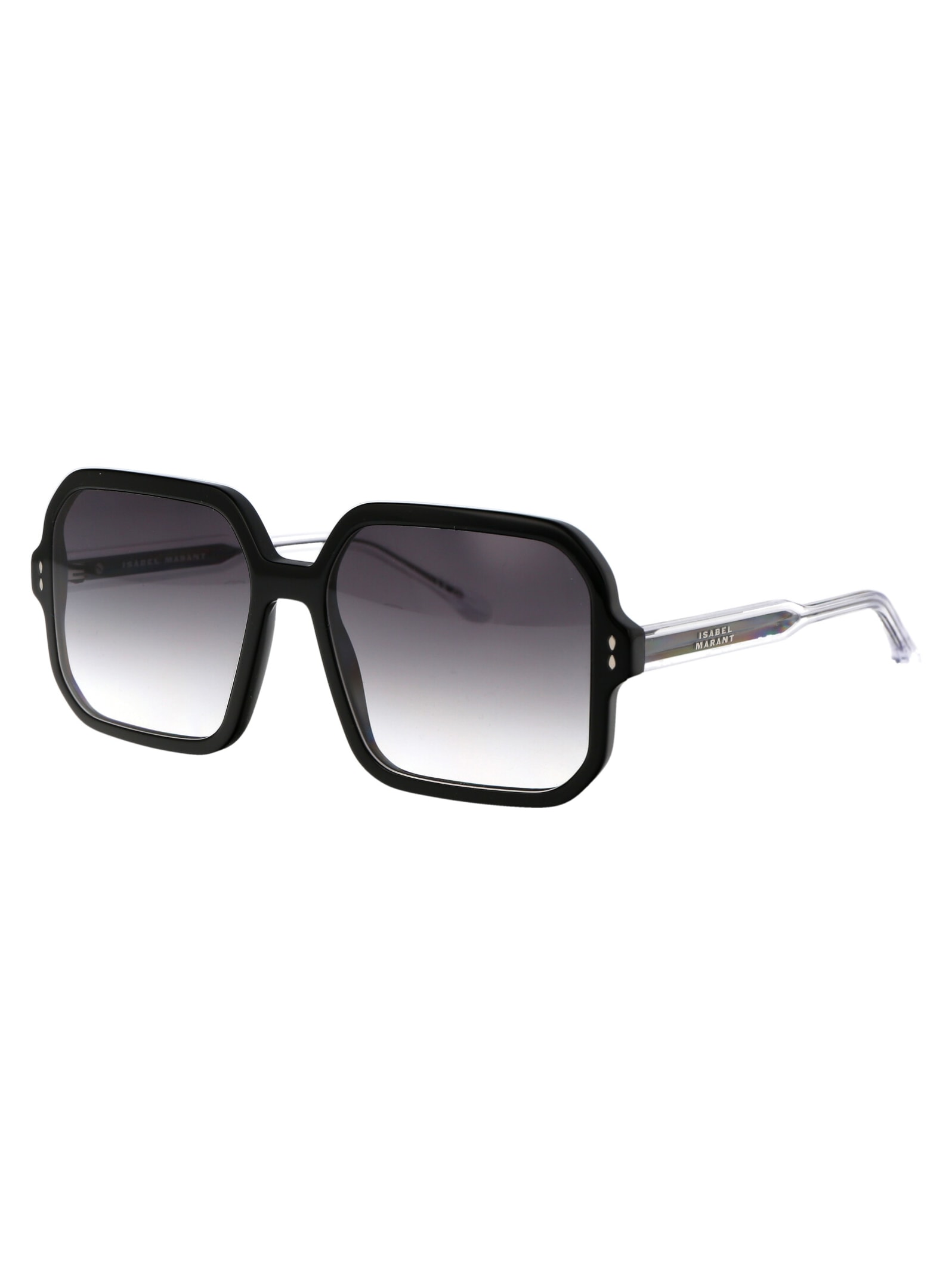 Shop Isabel Marant Im 0163/s Sunglasses In 8079o Black