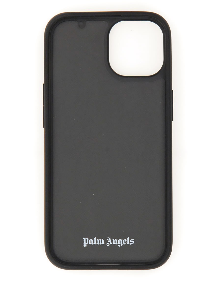 Shop Palm Angels Case For Iphone 15 In Black