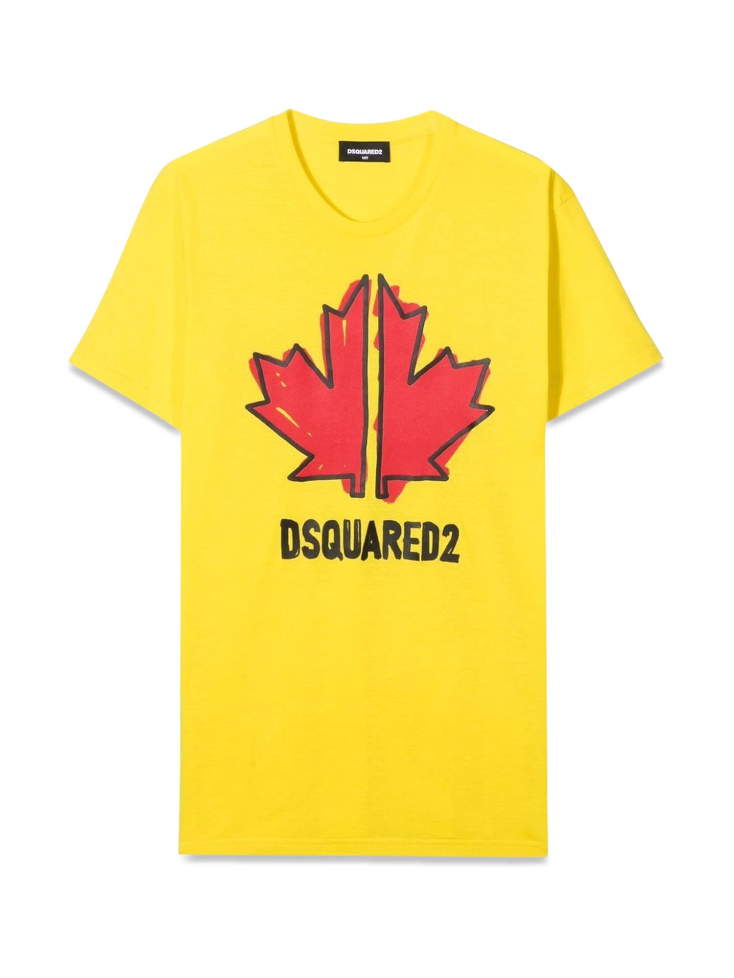 Dsquared2 Kids' Shirt In Giallo