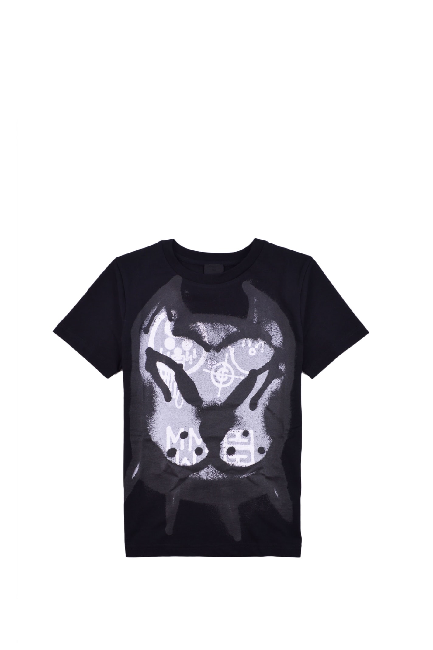 Givenchy Kids' Printed T-shirt In Back