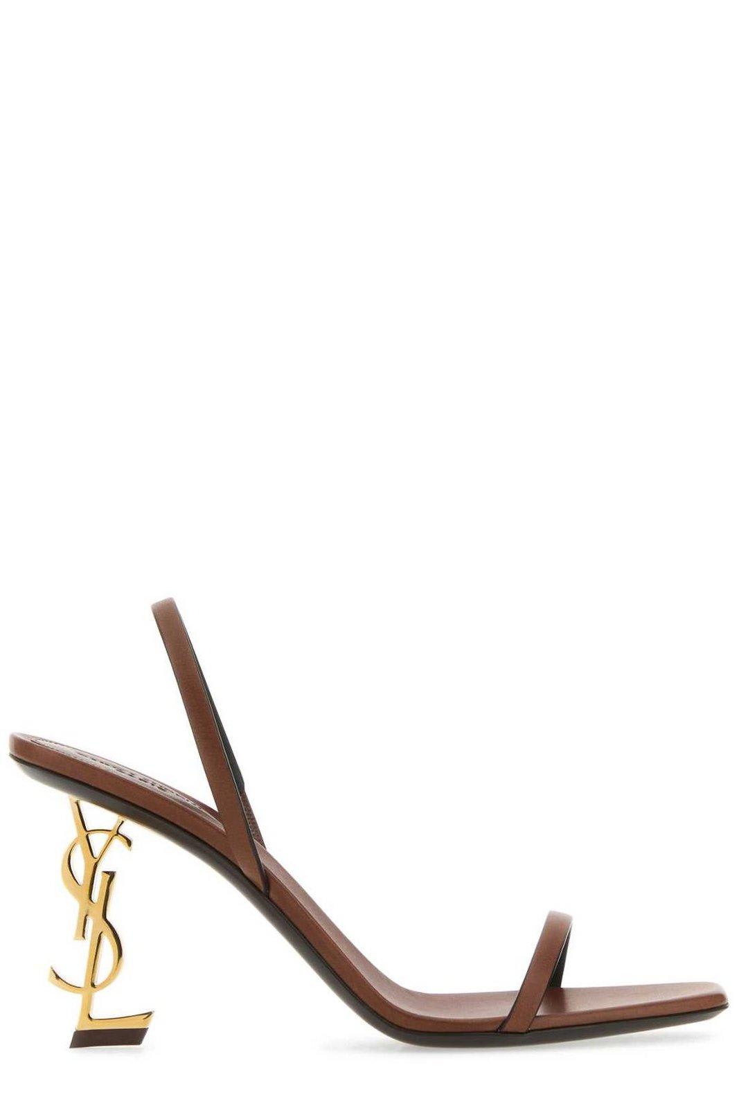 Shop Saint Laurent Opyum Slingback Sandals