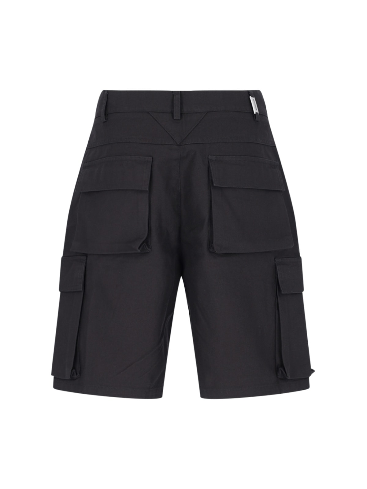 Shop Represent Cargo Shorts In Black